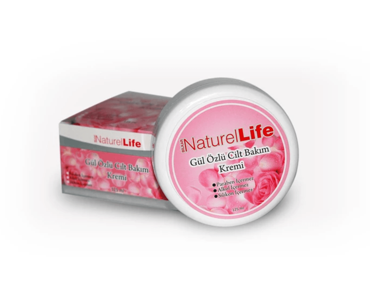 Naturallife Gül Özlü Cilt Bakım Kremi 125 ml