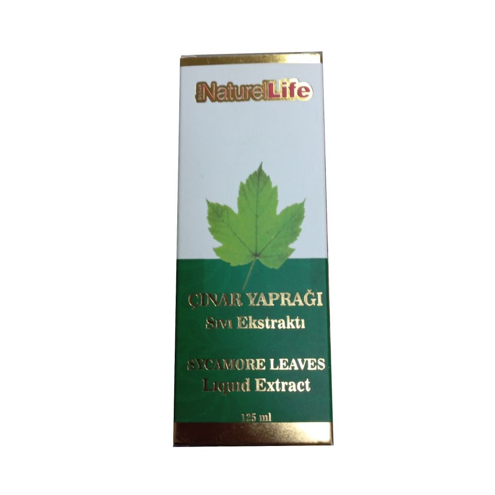 Naturel Life Çınar Yaprağı Sıvı Ekstraktı 125 ml