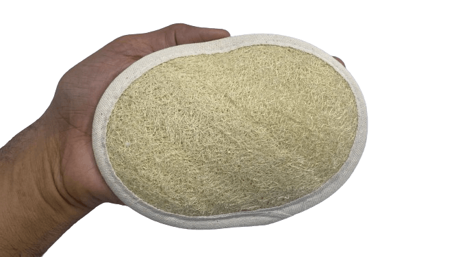 Otçu® Doğal Kabak Lifli Peeling Etkili Oval Vücut Kesesi