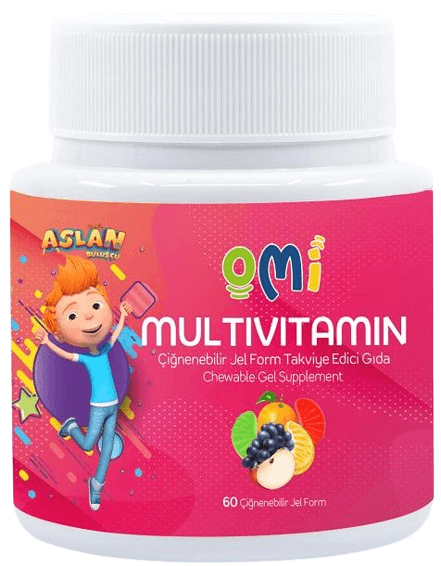 OMİ Multivitamin Çocuk 60 Çiğnenebilir Jel Form