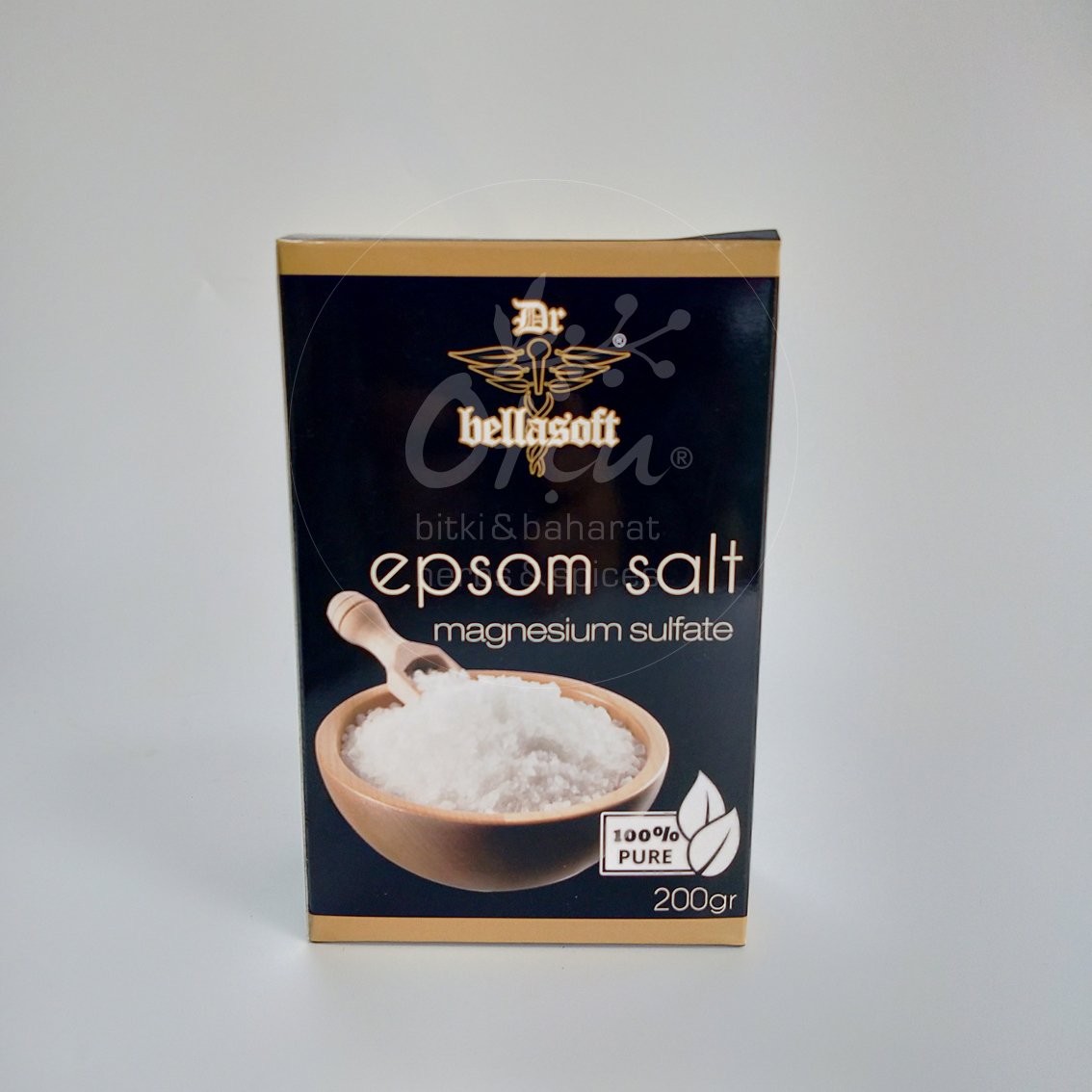 Magnezyum Sülfat Epsom Tuzu Epsom Salt 200 gr Bellasoft