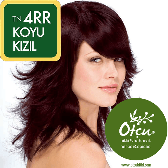 Natural Colors 4RR Koyu Kızıl Organik Saç Boyası