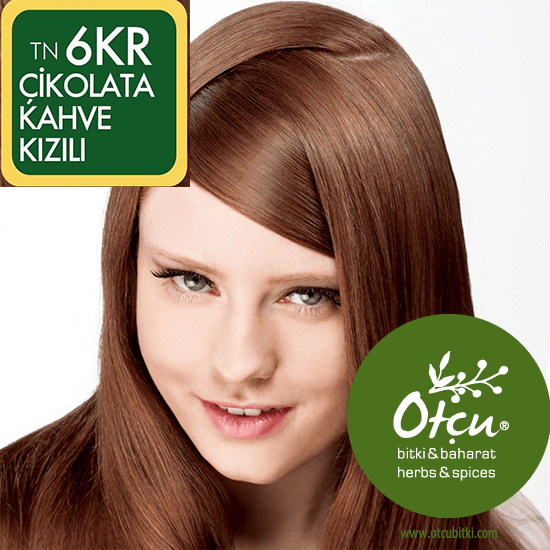 Natural Colors 6KR Çikolata Kahve Kızılı Organik Saç Boyası