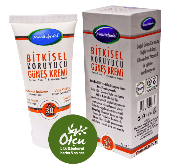 Meictefendi Bitkisel Koruyuculu Güneş Kremi 30 SPF 50 ml