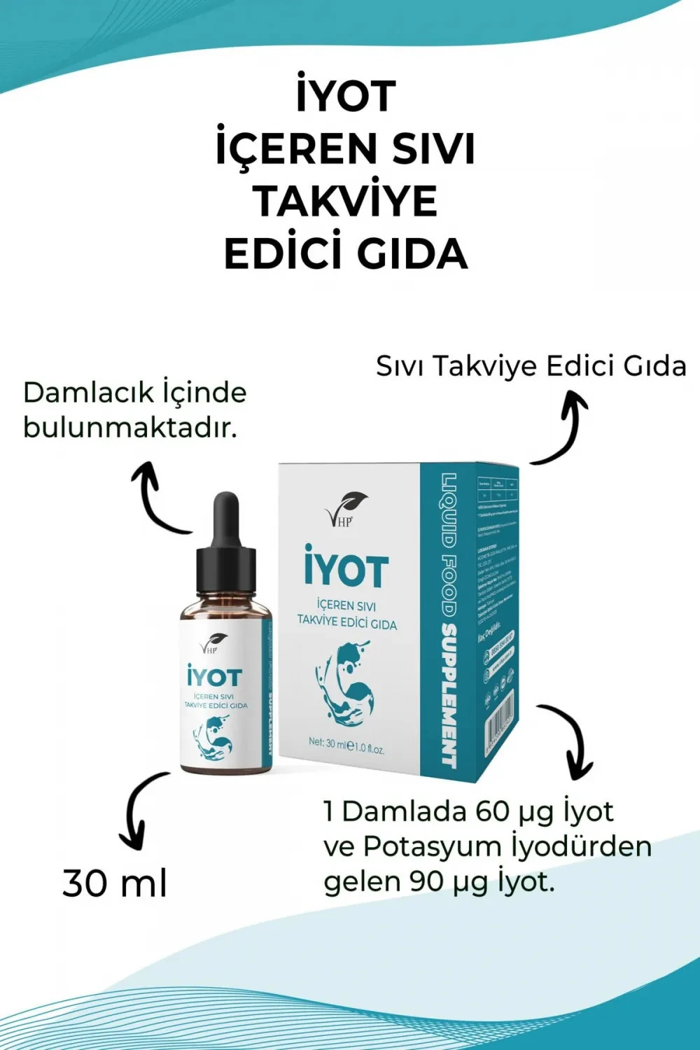 İyot Damlası 30 ml