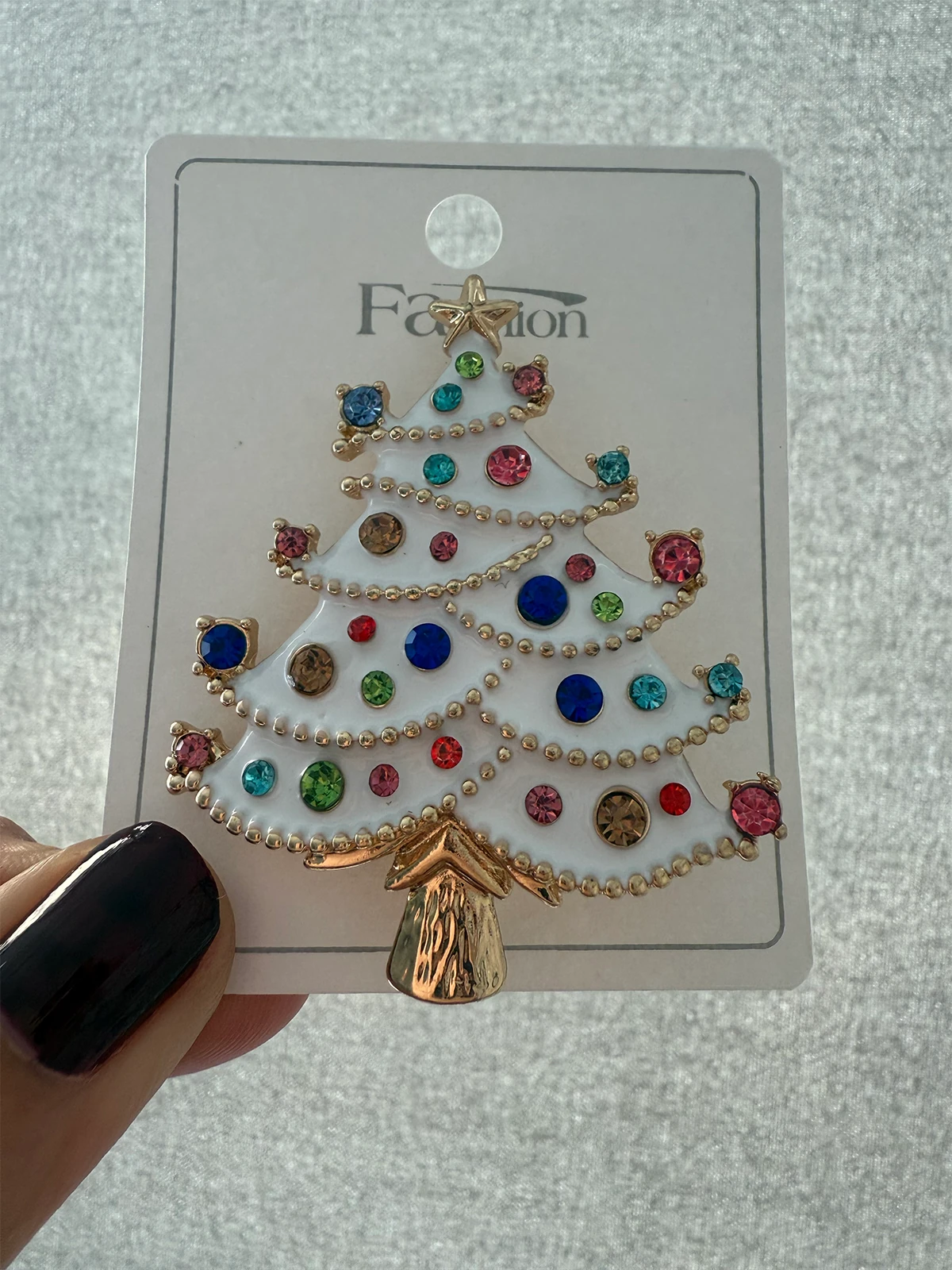 Ağaç Yılbaşı Broş