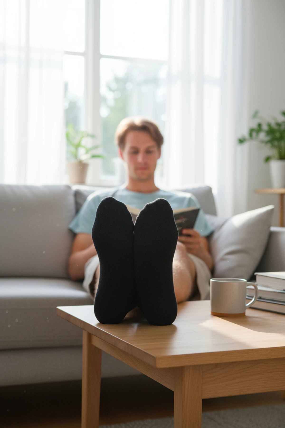 Bambu Erkek Çorap 786 Siyah