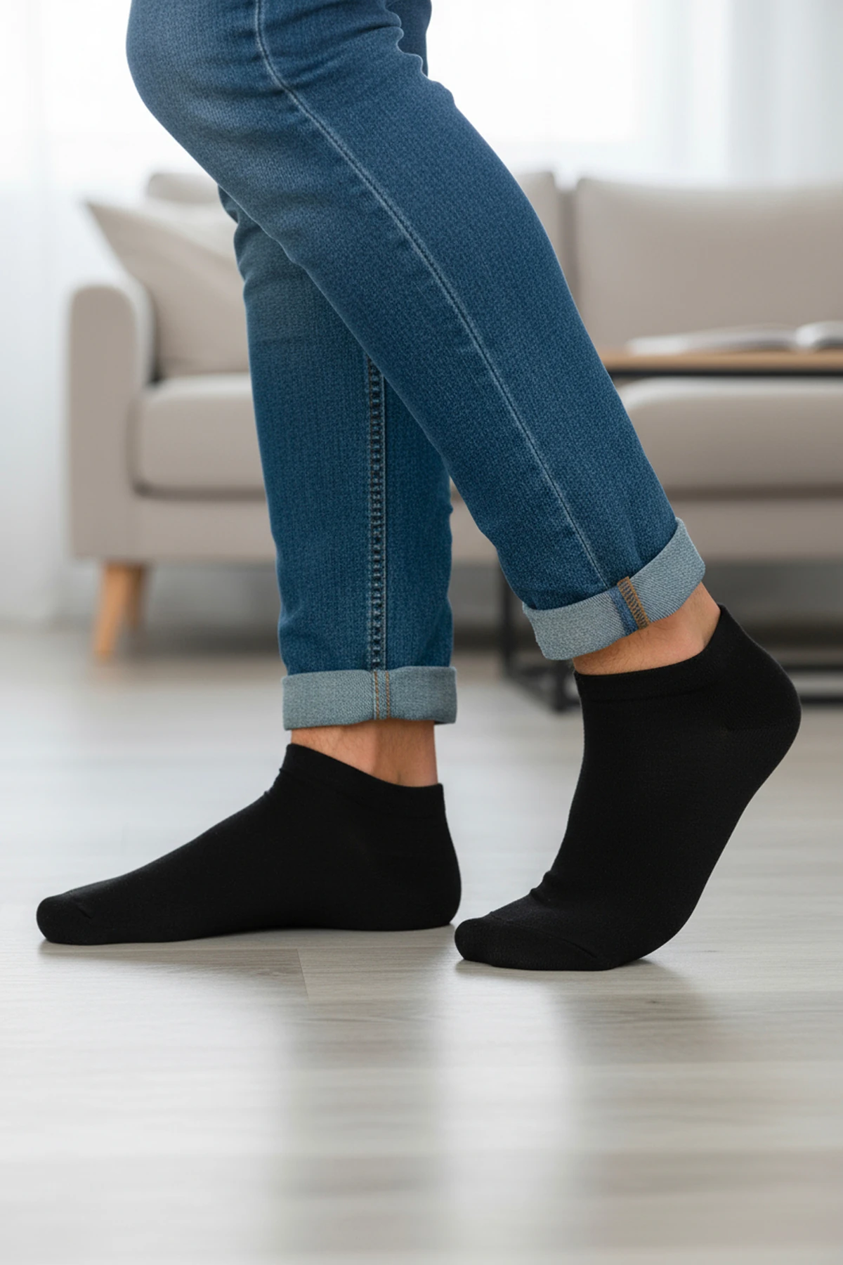 Bambu Erkek Çorap 786 Siyah