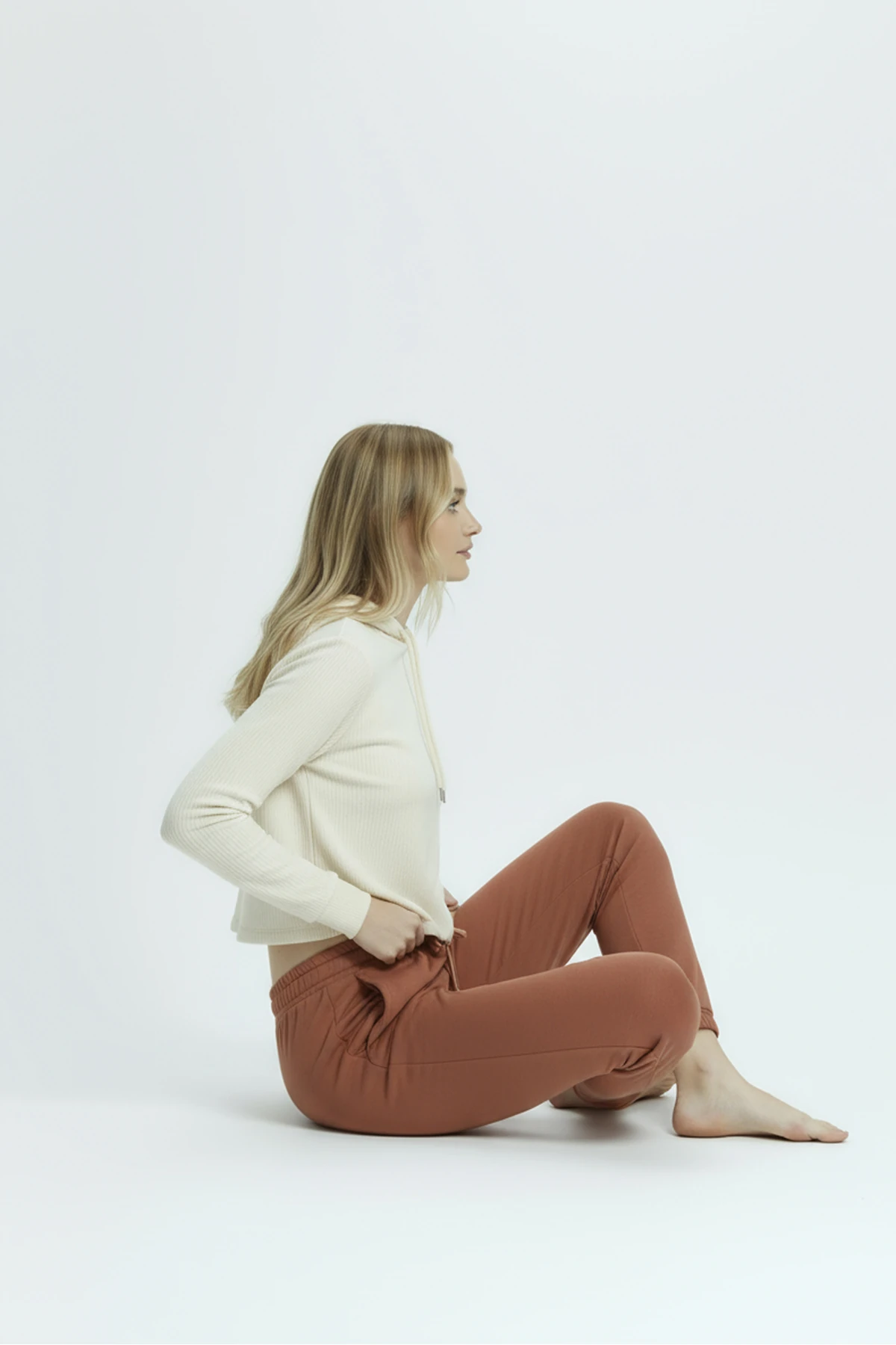 Jogger Paça Eşofman Altı Kiremit 3013