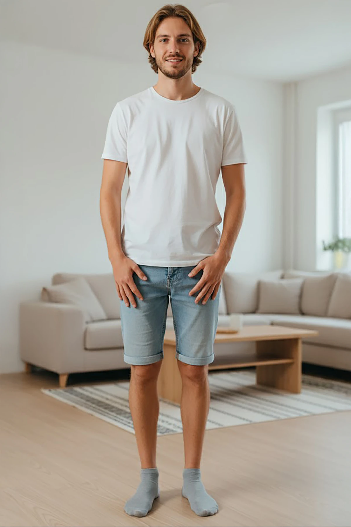 Bambu Erkek Çorap 786 Gri