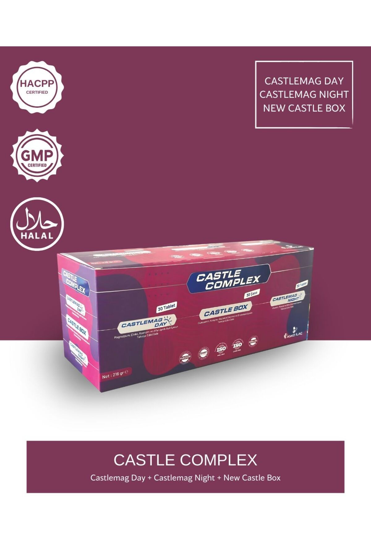 CASTLE COMPLEX - CASTLEMAG DAY&NIGHT VE NEW CASTLE BOX