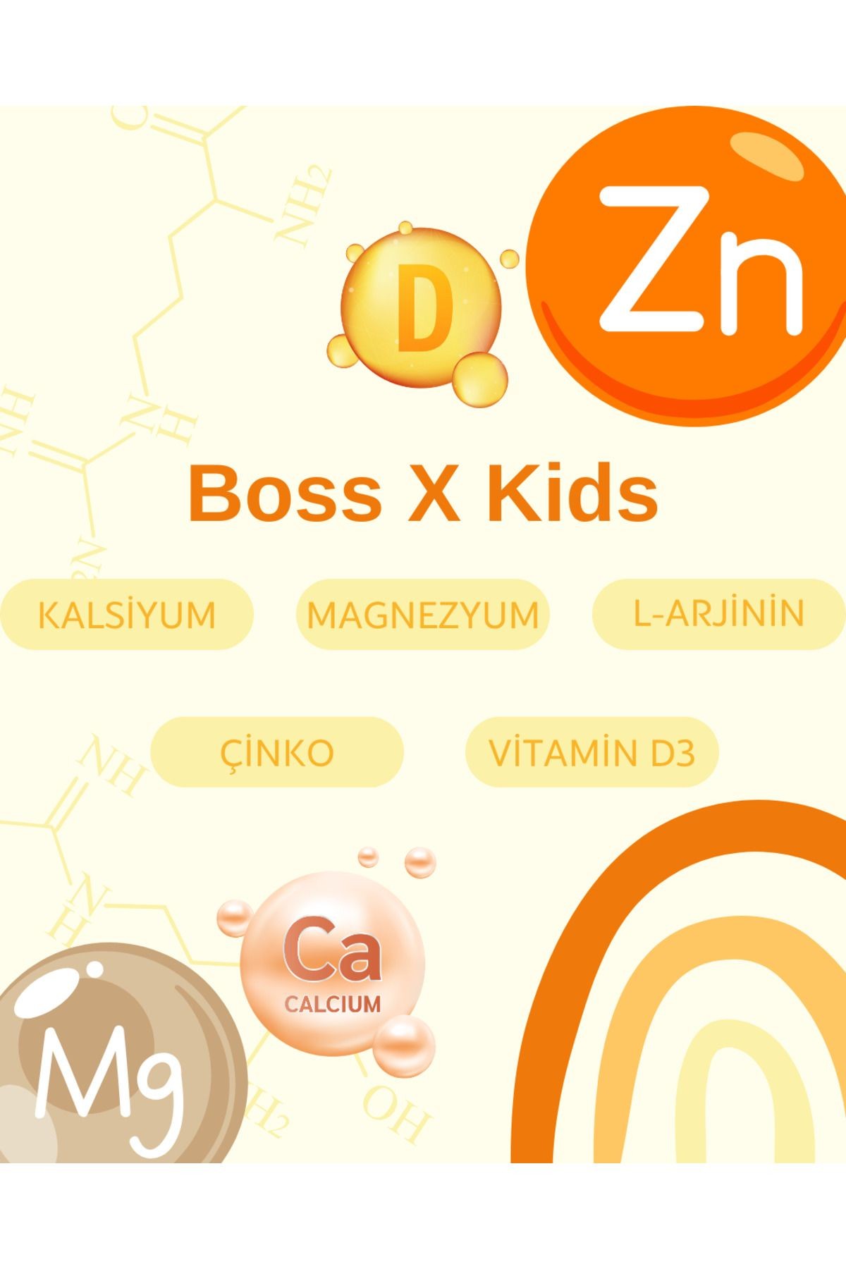 BOSS X KIDS - ÇOCUKLAR İÇİN ZENGİN İÇERİKLİ MULTİVİTAMİN