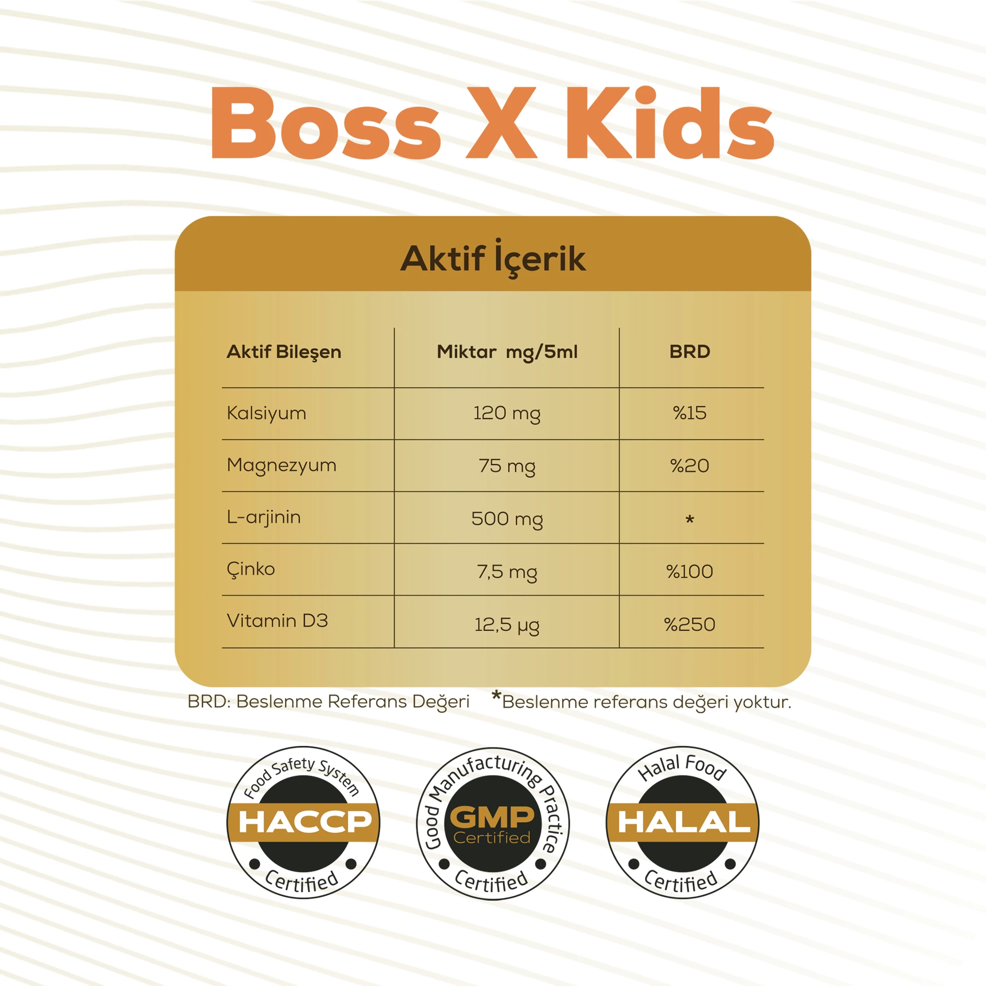 ASKO Boss X Kids – Çocuklar için Zengin İçerikli Multivitamin Takviyesi