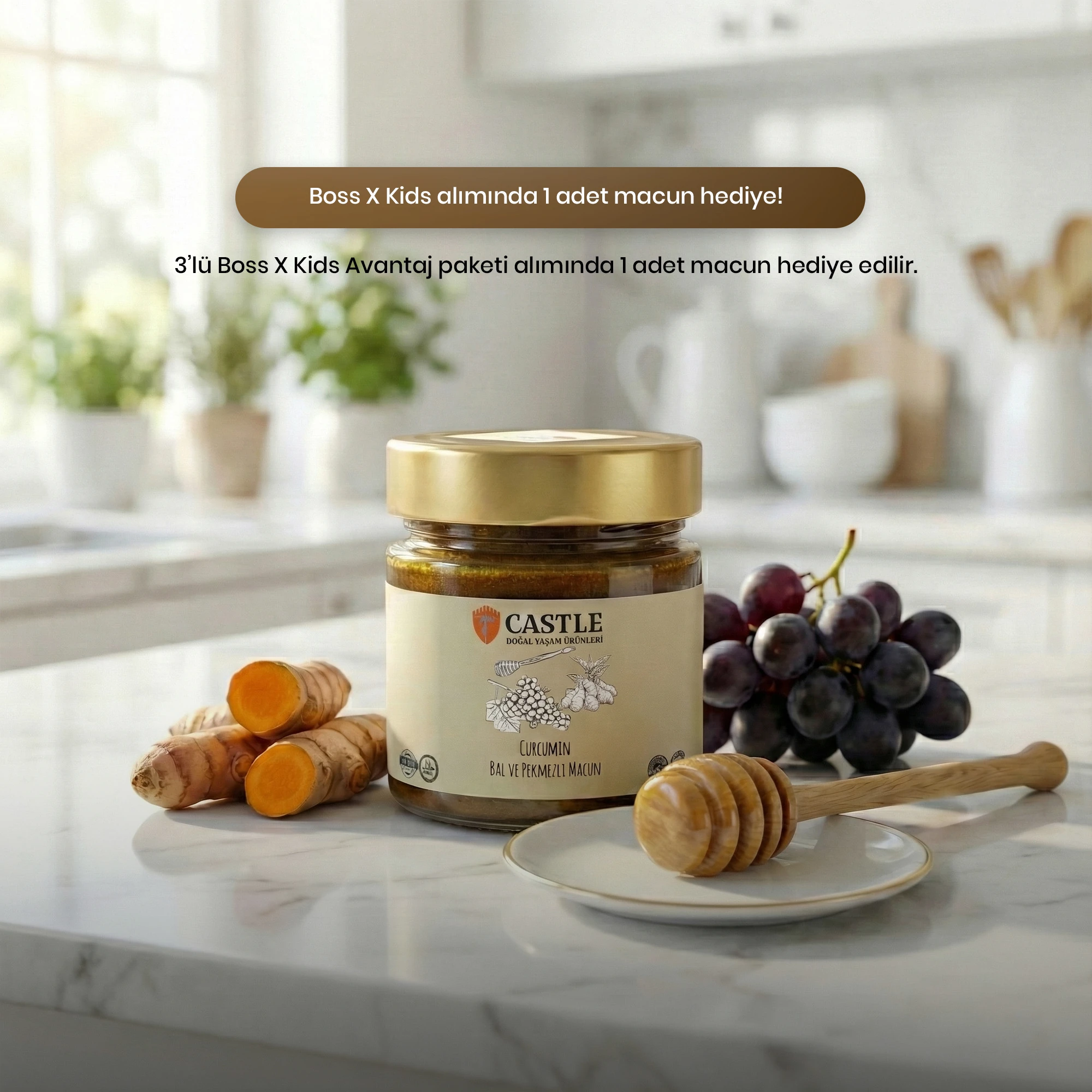 ASKO Boss X Kids – Çocuklar için Zengin İçerikli Multivitamin Takviyesi - 3'lü Avantaj Paketi