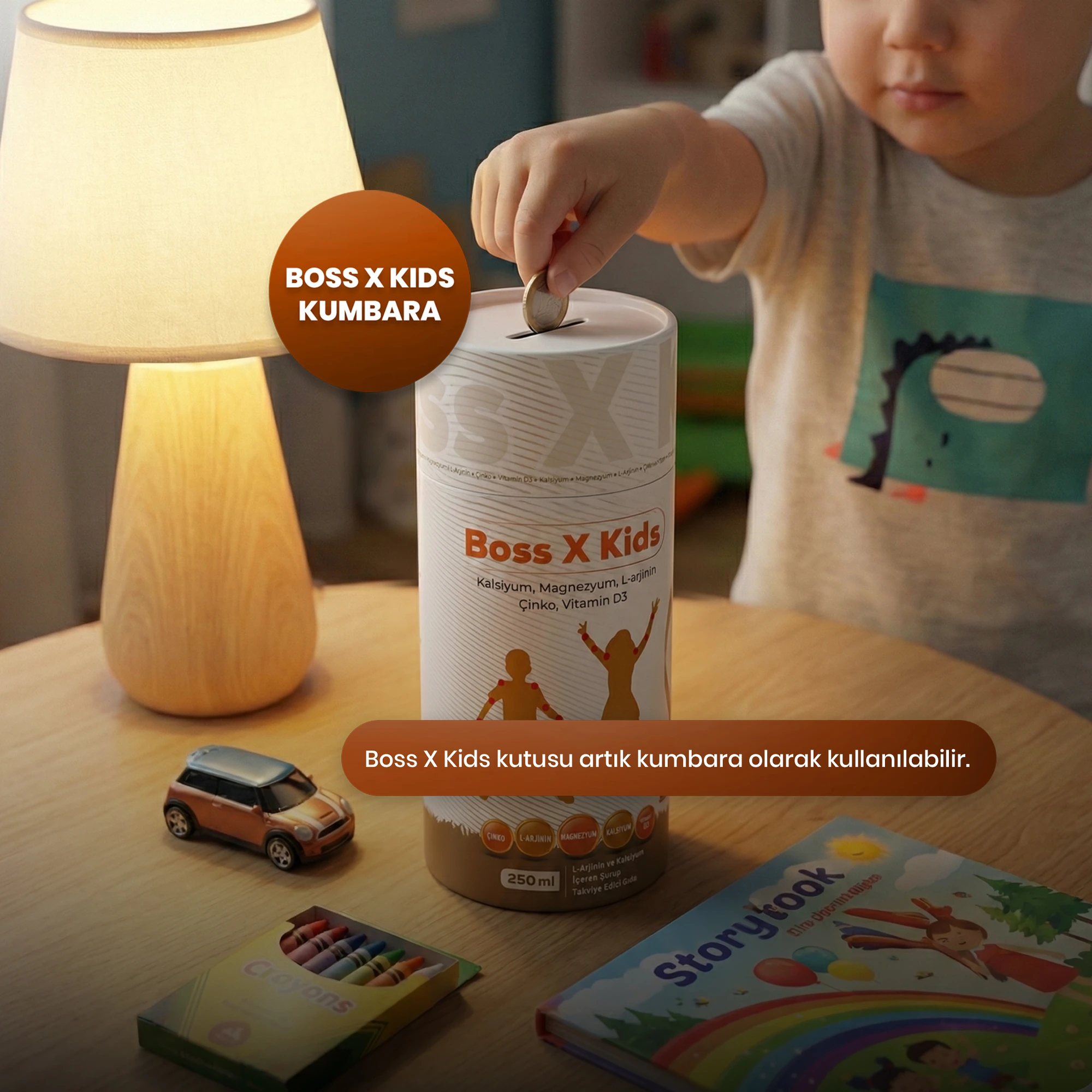 ASKO Boss X Kids – Çocuklar için Zengin İçerikli Multivitamin Takviyesi - 3'lü Avantaj Paketi