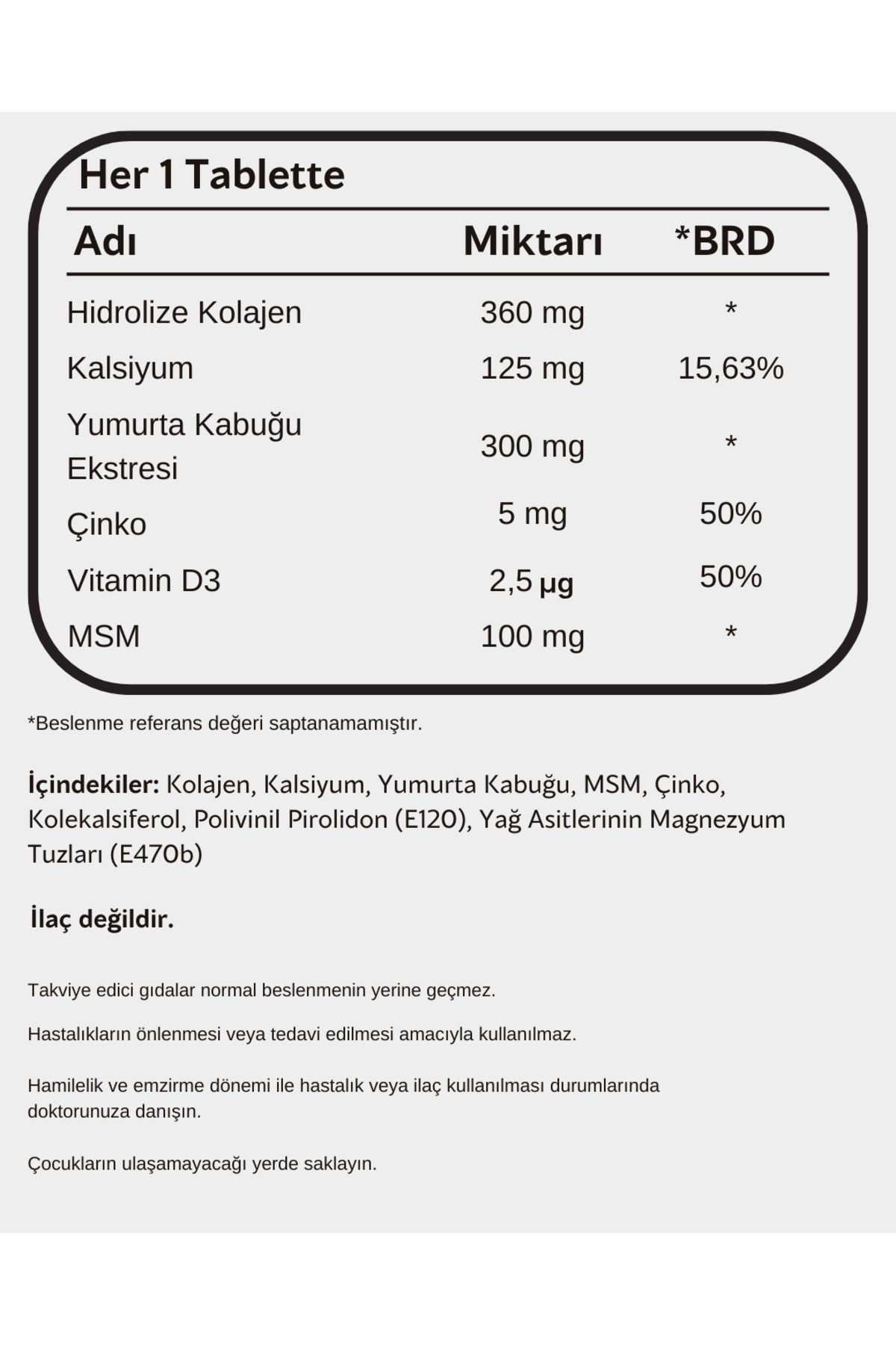 ASKODAY NEM-COLL - YUMURTA KABUĞU EKSTRESİ, HİDROLİZE KOLAJEN VE VİTAMİNLER İÇEREN KOMPLEX