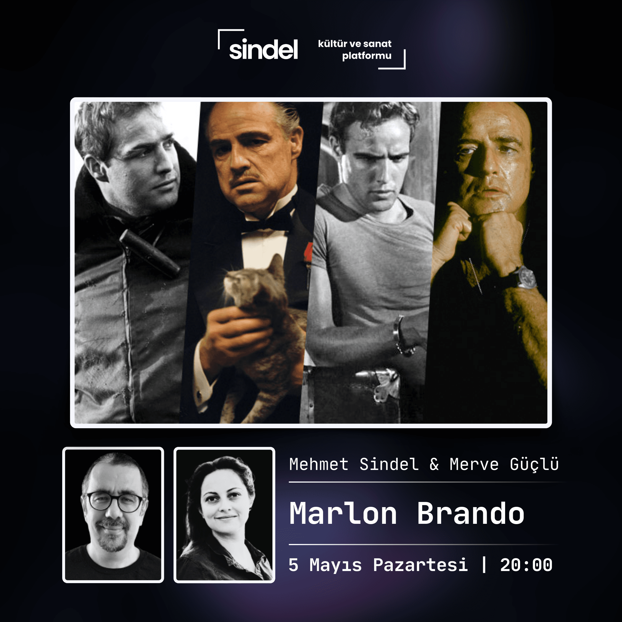 Marlon Brando Gecesi - Mehmet Sindel & Merve Güçlü
