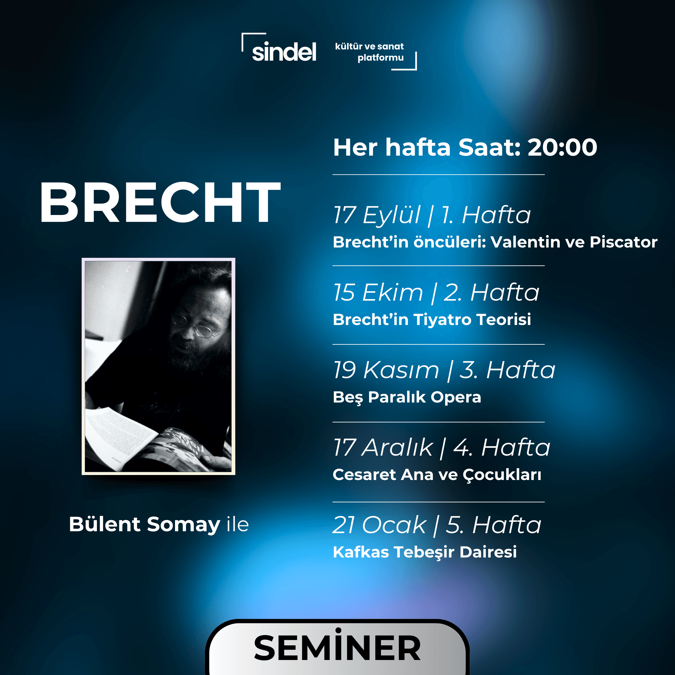 Bülent Somay ile BRECHT (5 Bölüm)