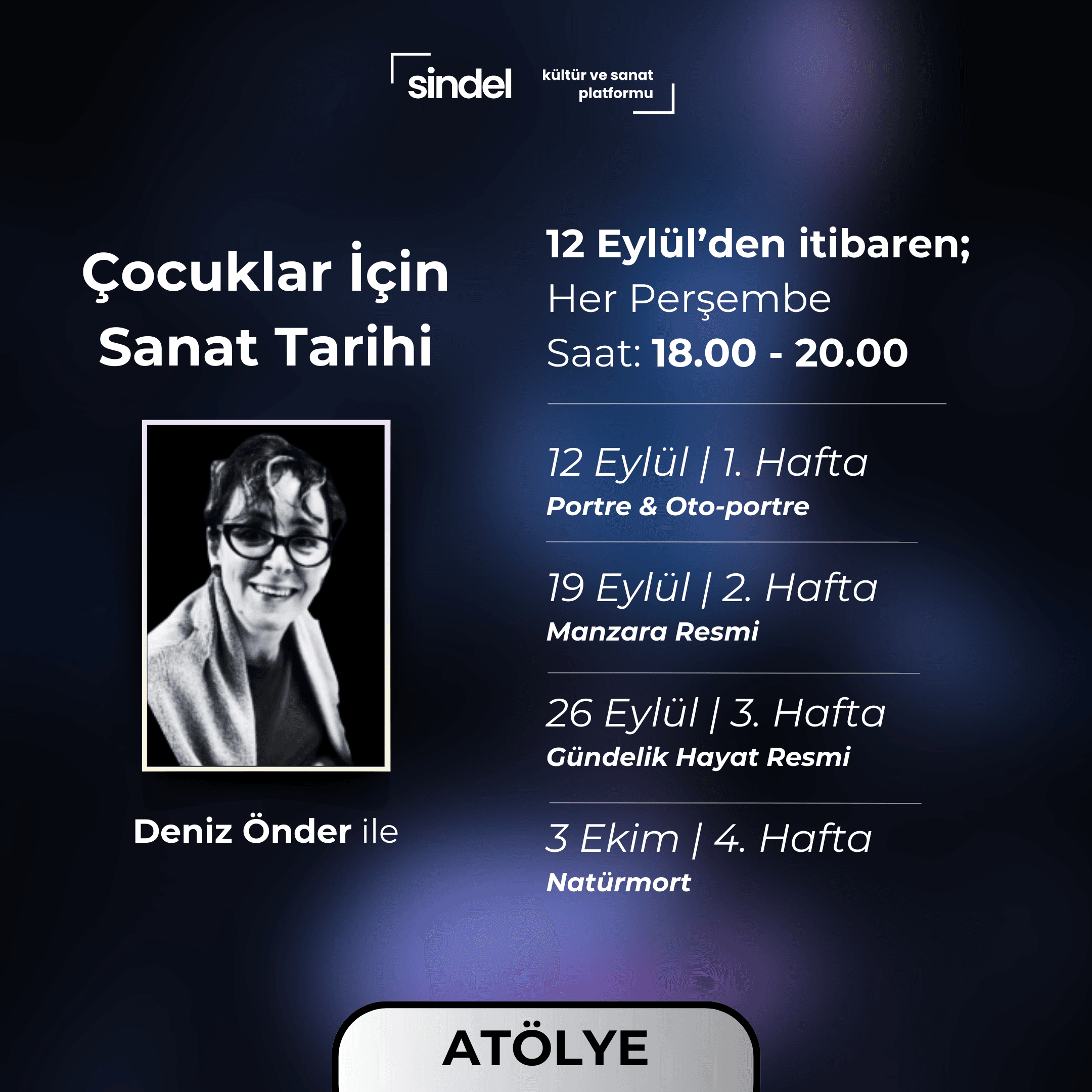 Deniz Önder ile Çocuklar İçin Sanat Tarihi (4 Bölüm)