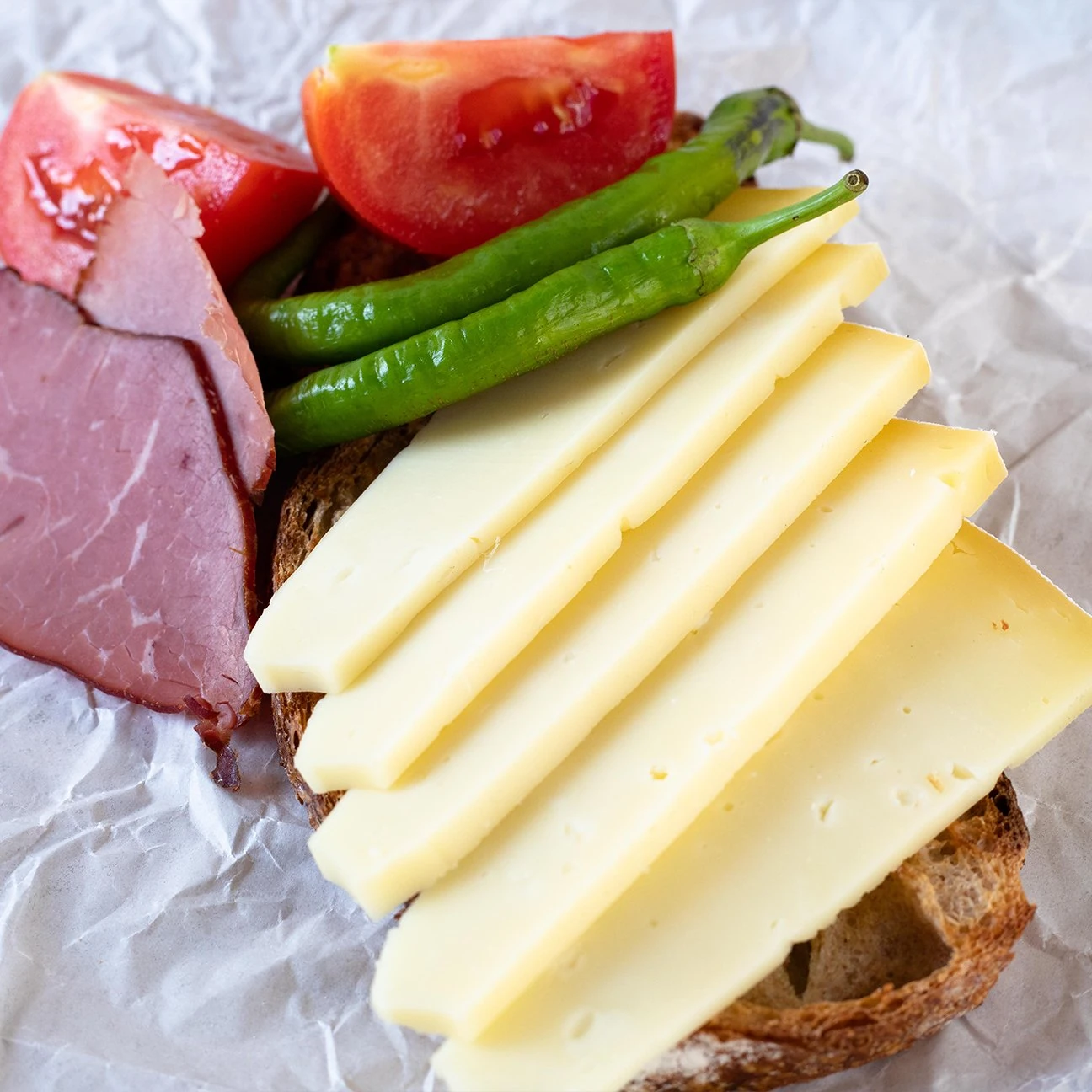 Eski Kaşar Peyniri İnek - 4 ay olgun (450 Gr)