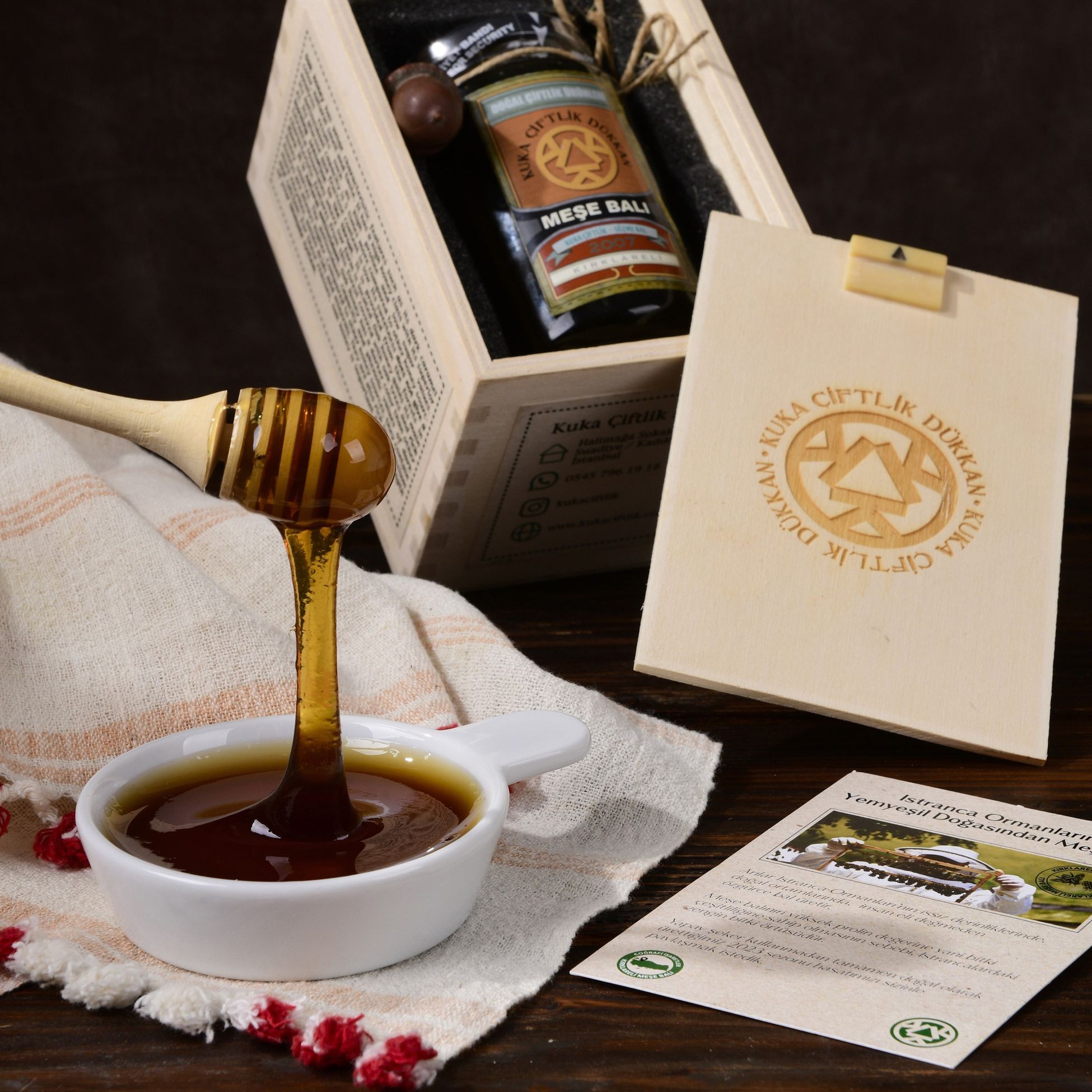 Meşe Balı (325 gr) Özel Kutusunda