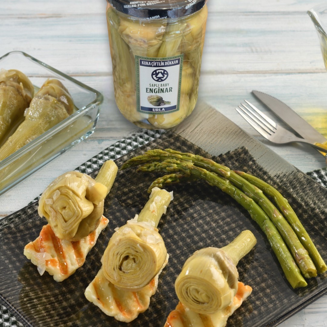 Saplı Baby Enginar Konservesi (550 gr)