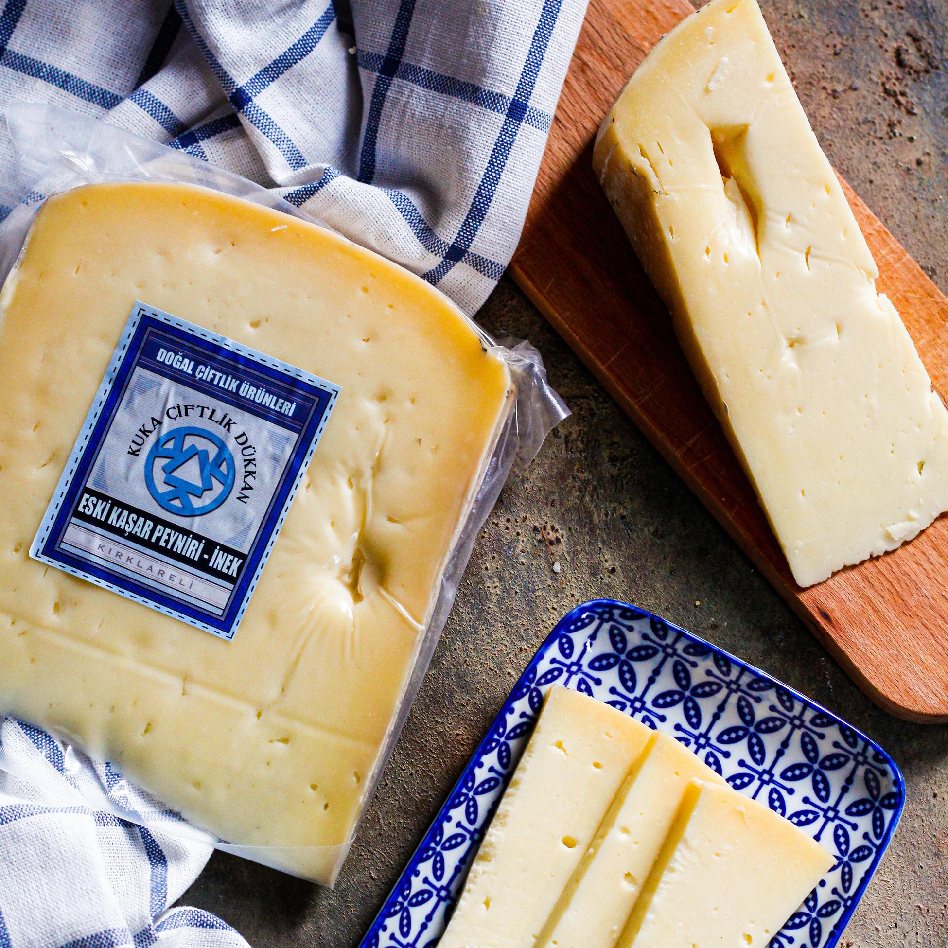 Eski Kaşar Peyniri İnek - 4 ay olgun (450 Gr)