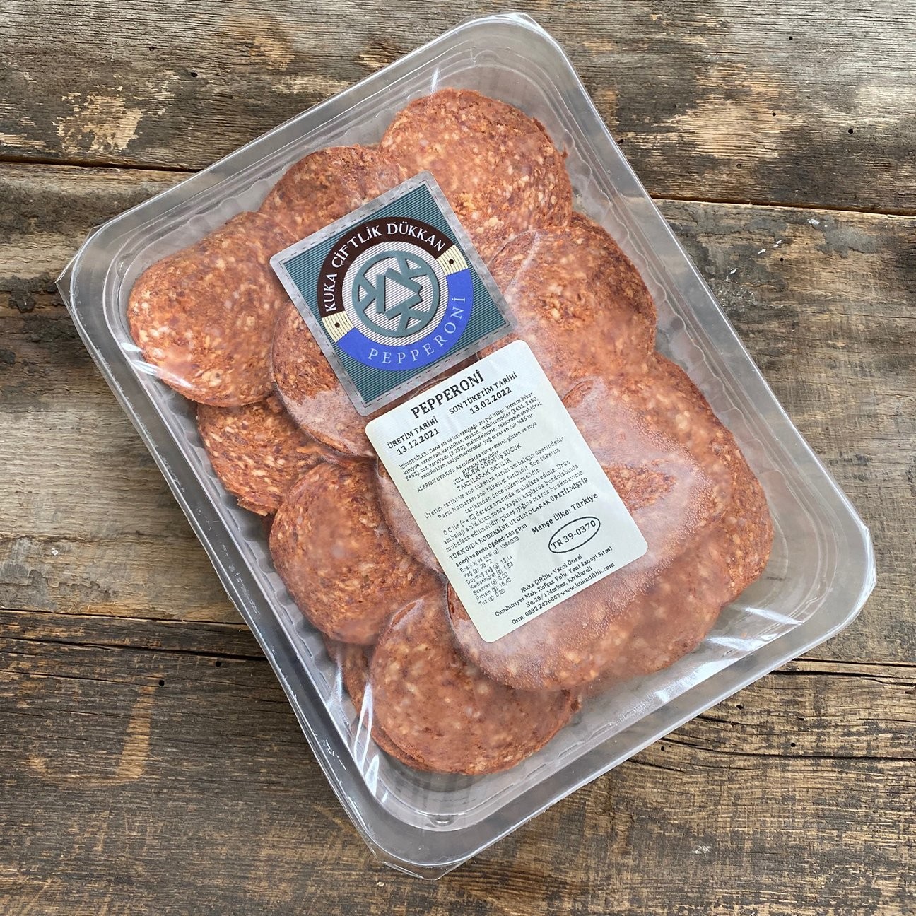 Dana Pepperoni Dilimli (600 gr)