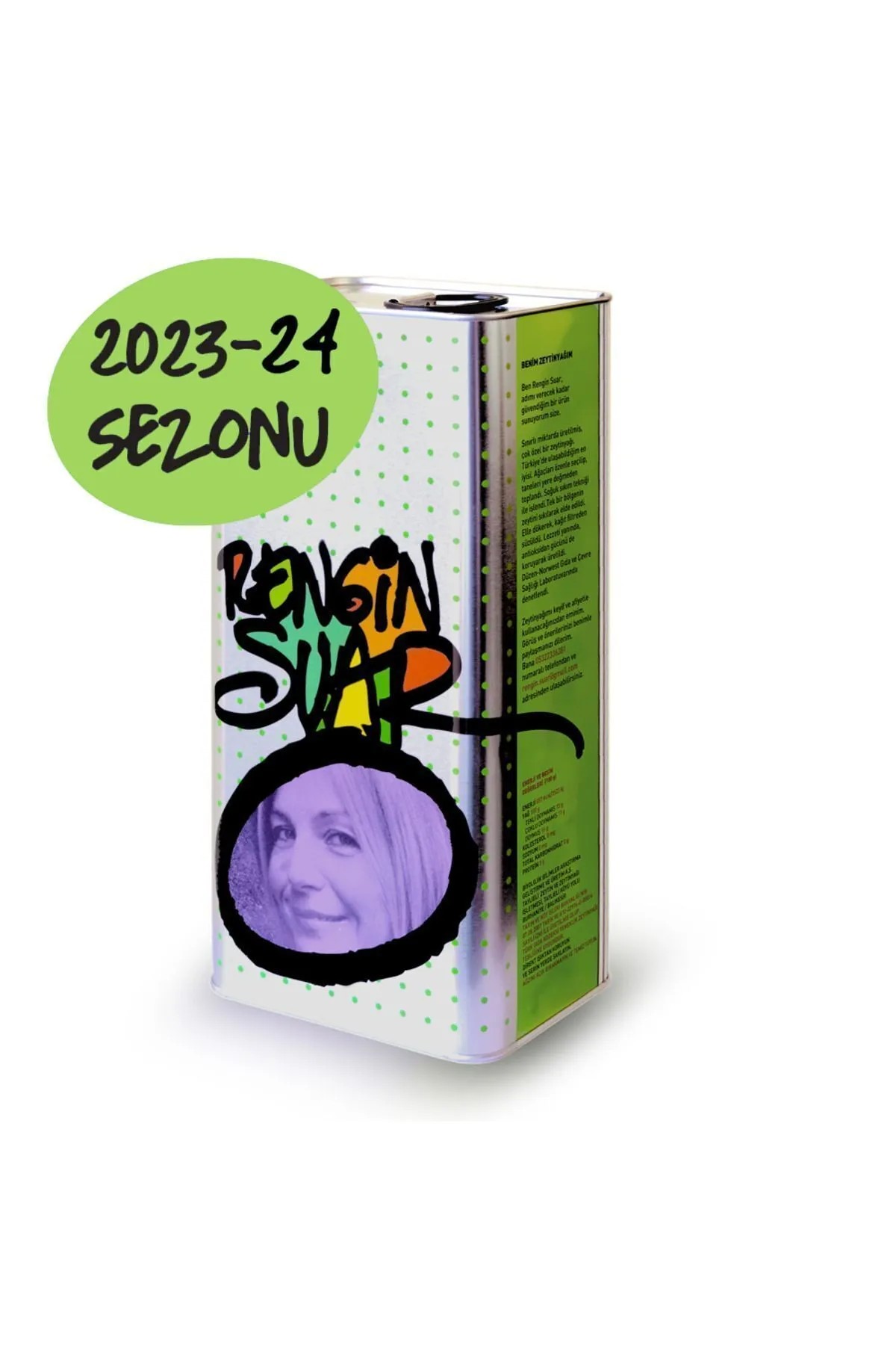 ERKEN HASAT NATÜREL SIZMA ZEYTİNYAĞI (5 L) 2023-2024