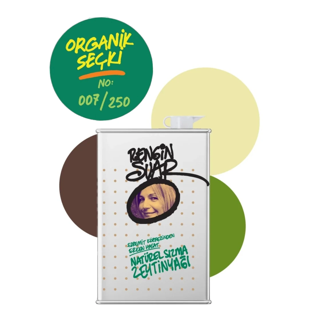 ORGANİK SEÇKİ NUMARALI ERKEN HASAT NATÜREL SIZMA ZEYTİNYAĞI (1 L) 2025-2026 
