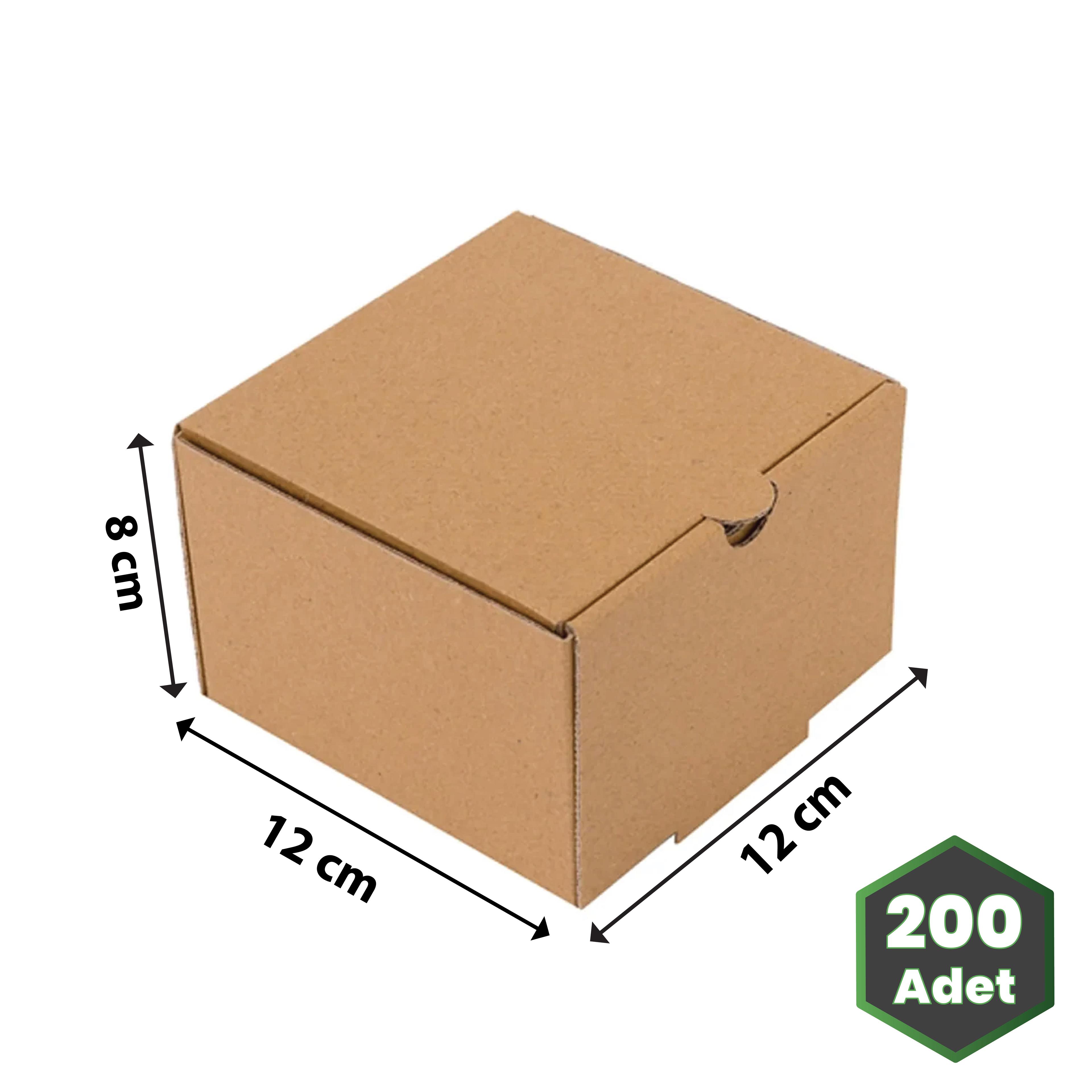 12x12x8 cm Kraft E-ticaret Kutusu