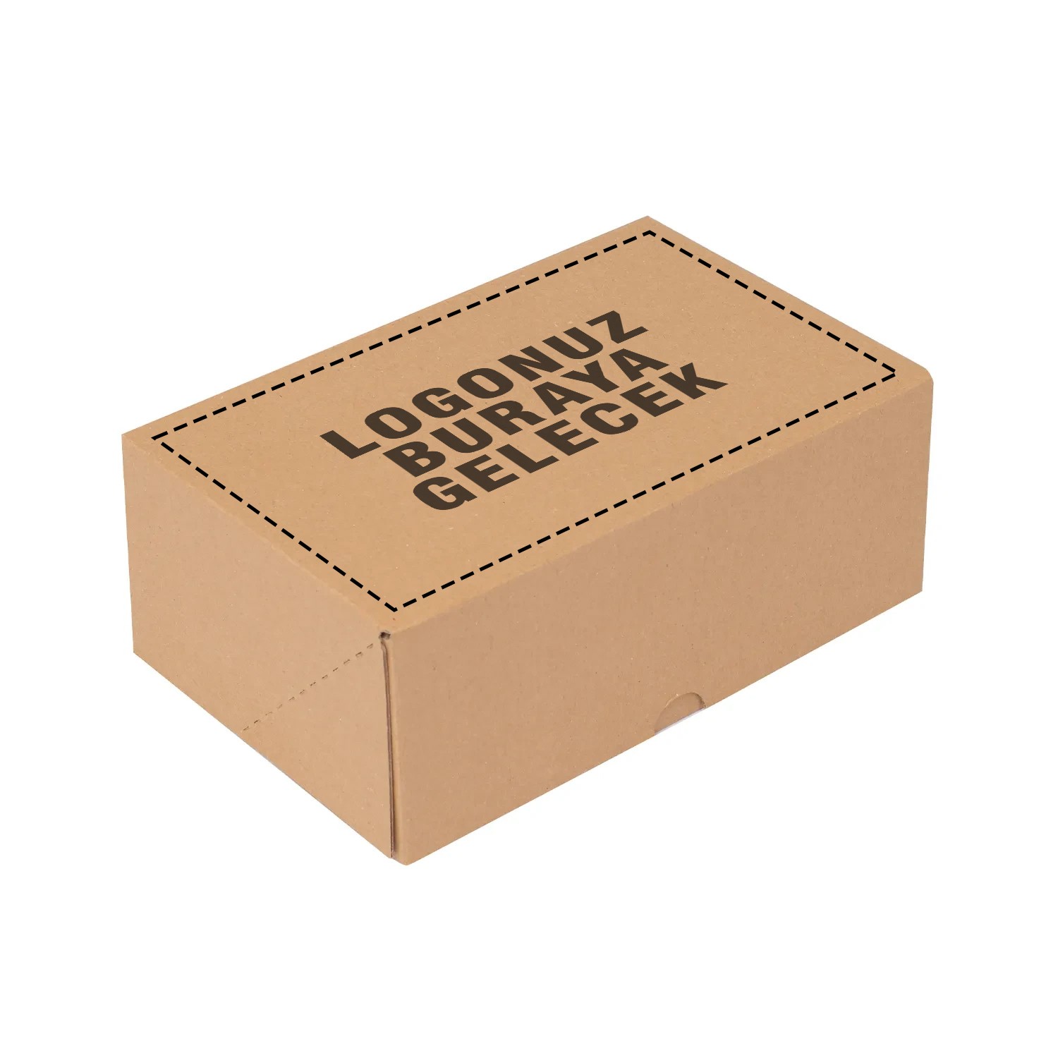 25x16x10 cm Kraft E-ticaret Kutusu