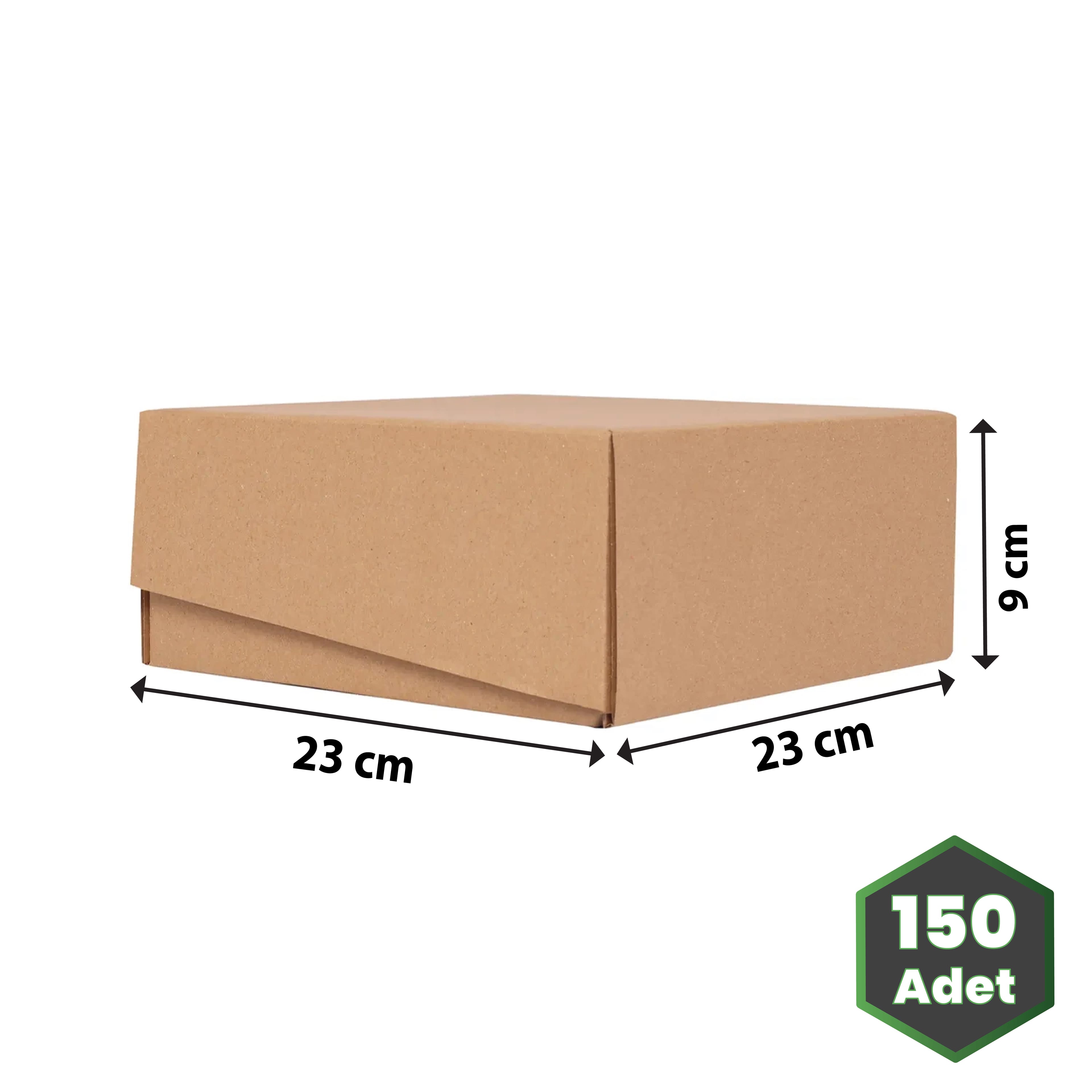 23x23x9 cm Kraft E-ticaret Kutusu