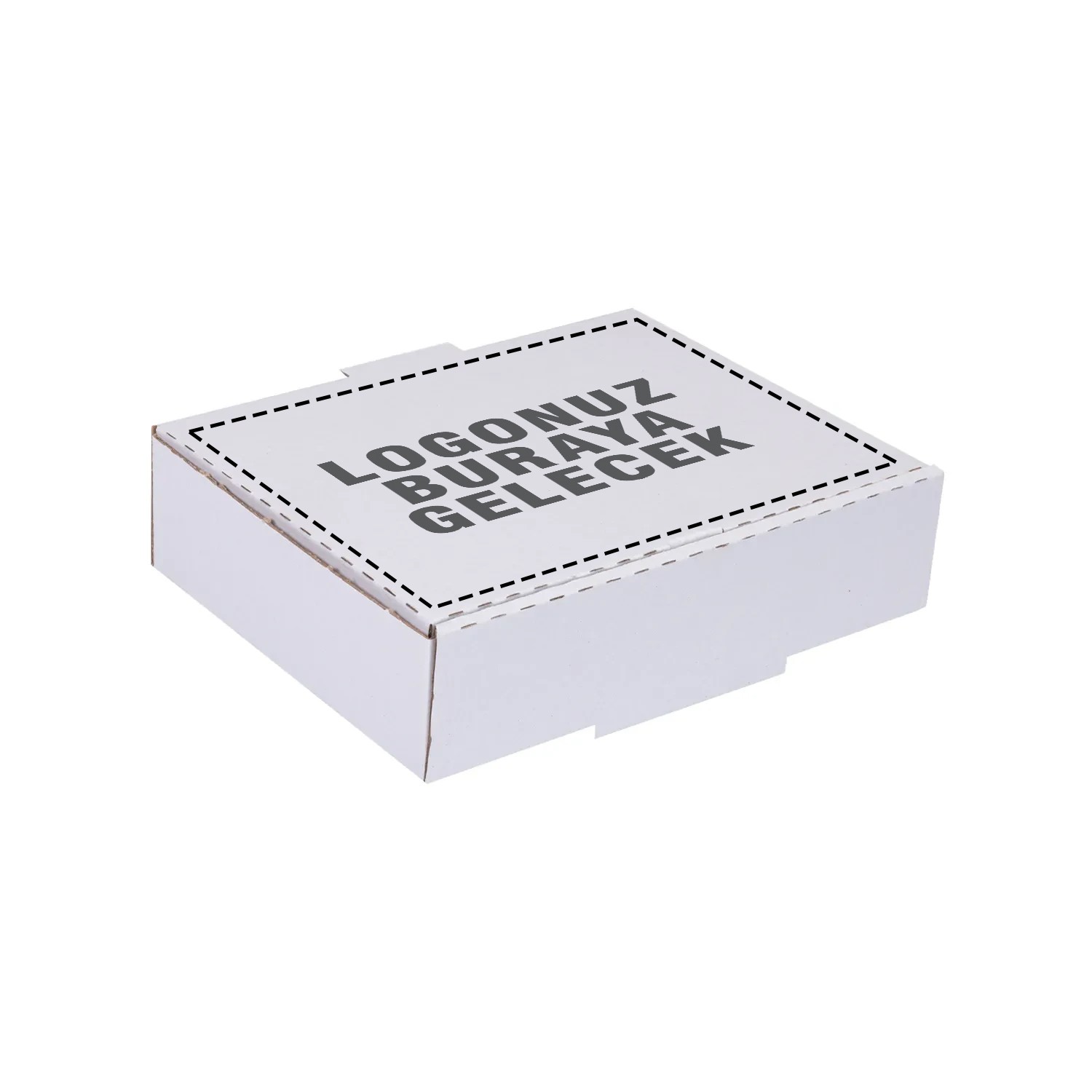 19x14x4 cm Beyaz E-ticaret Kutusu