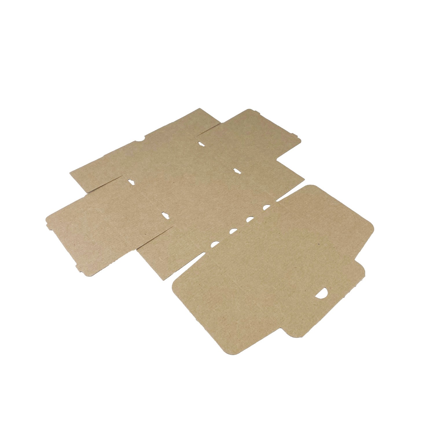 16x16x7 cm Kilitli E-Ticaret Kutusu Kraft