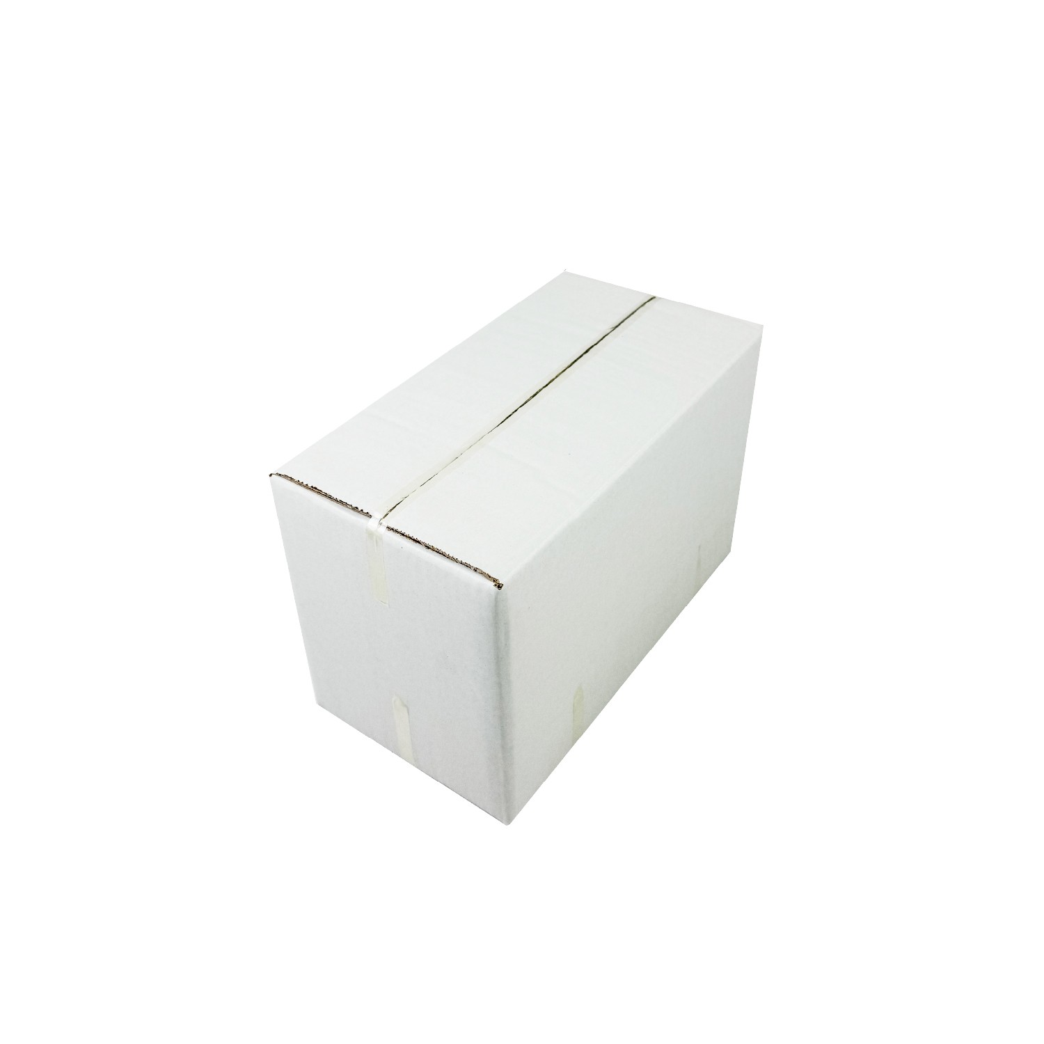 30x16x20 cm Beyaz Çift Oluklu Taşıma Kolisi