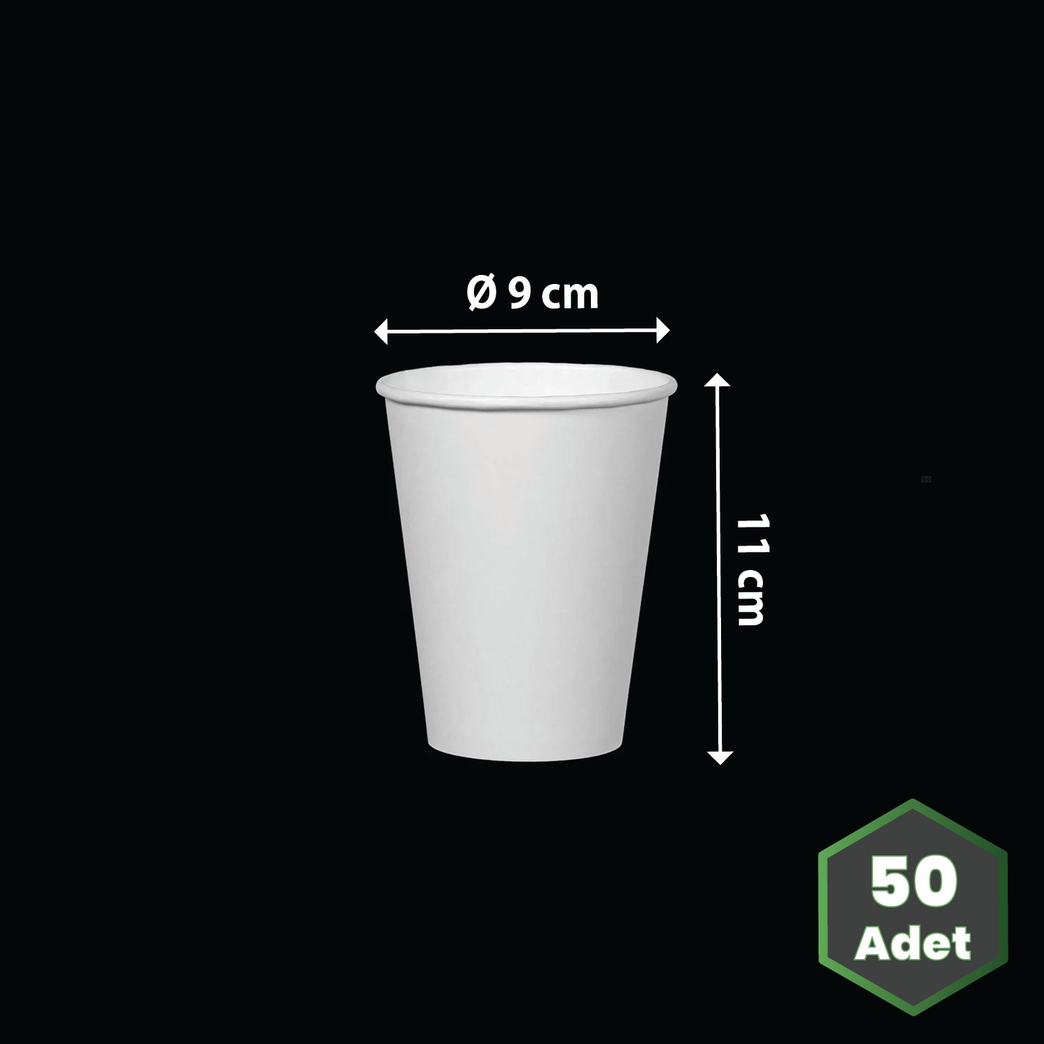 Karton Bardak Beyaz 14 oz