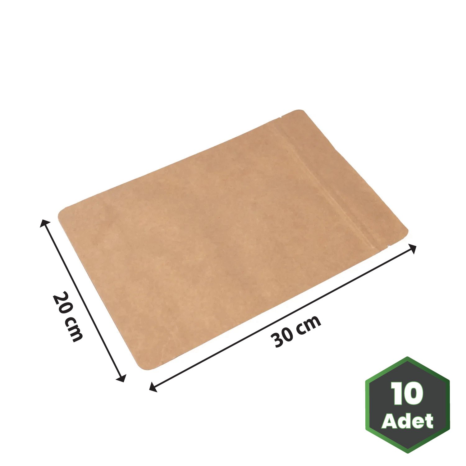 20x30 cm Kraft Alüminyum Doypack
