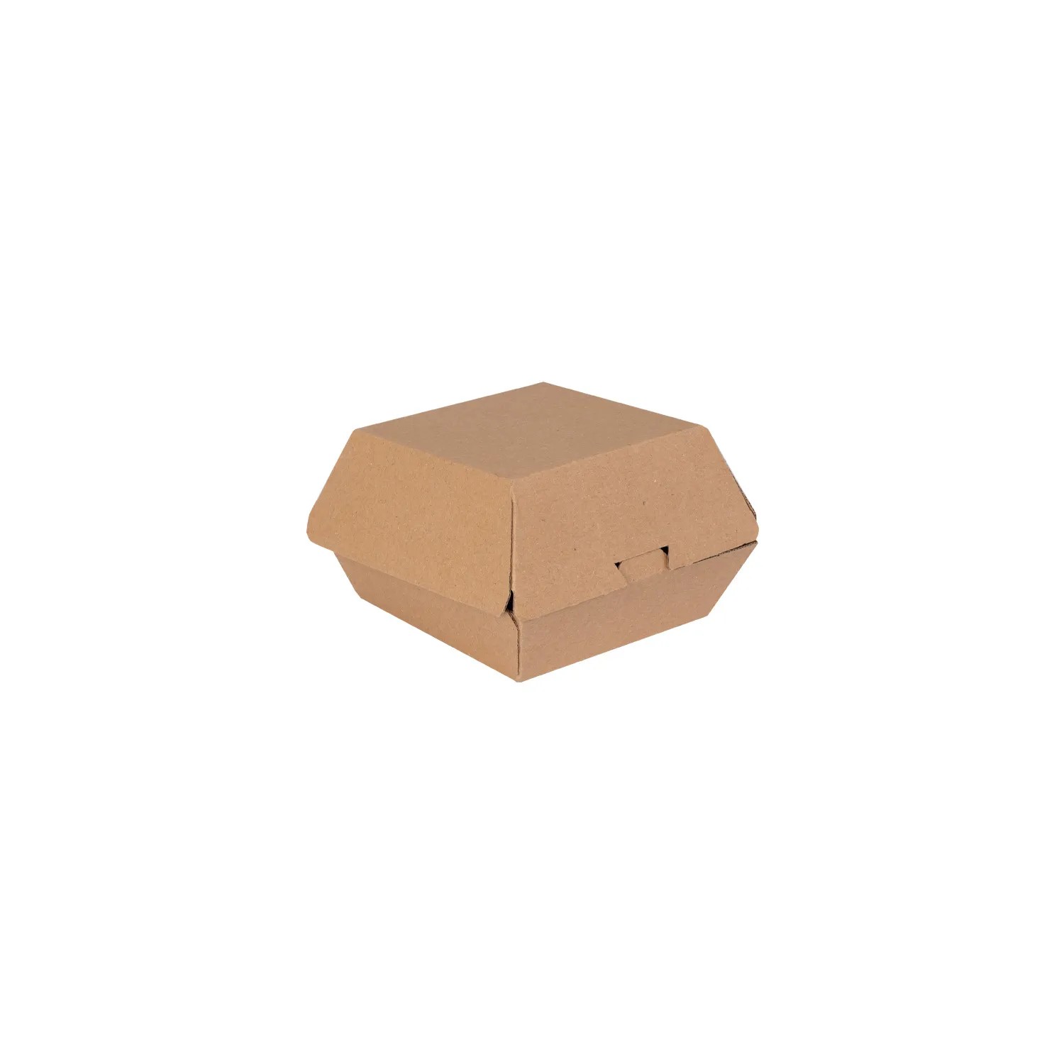 11,5x11,5x9 cm Kraft Hamburger Kutusu 