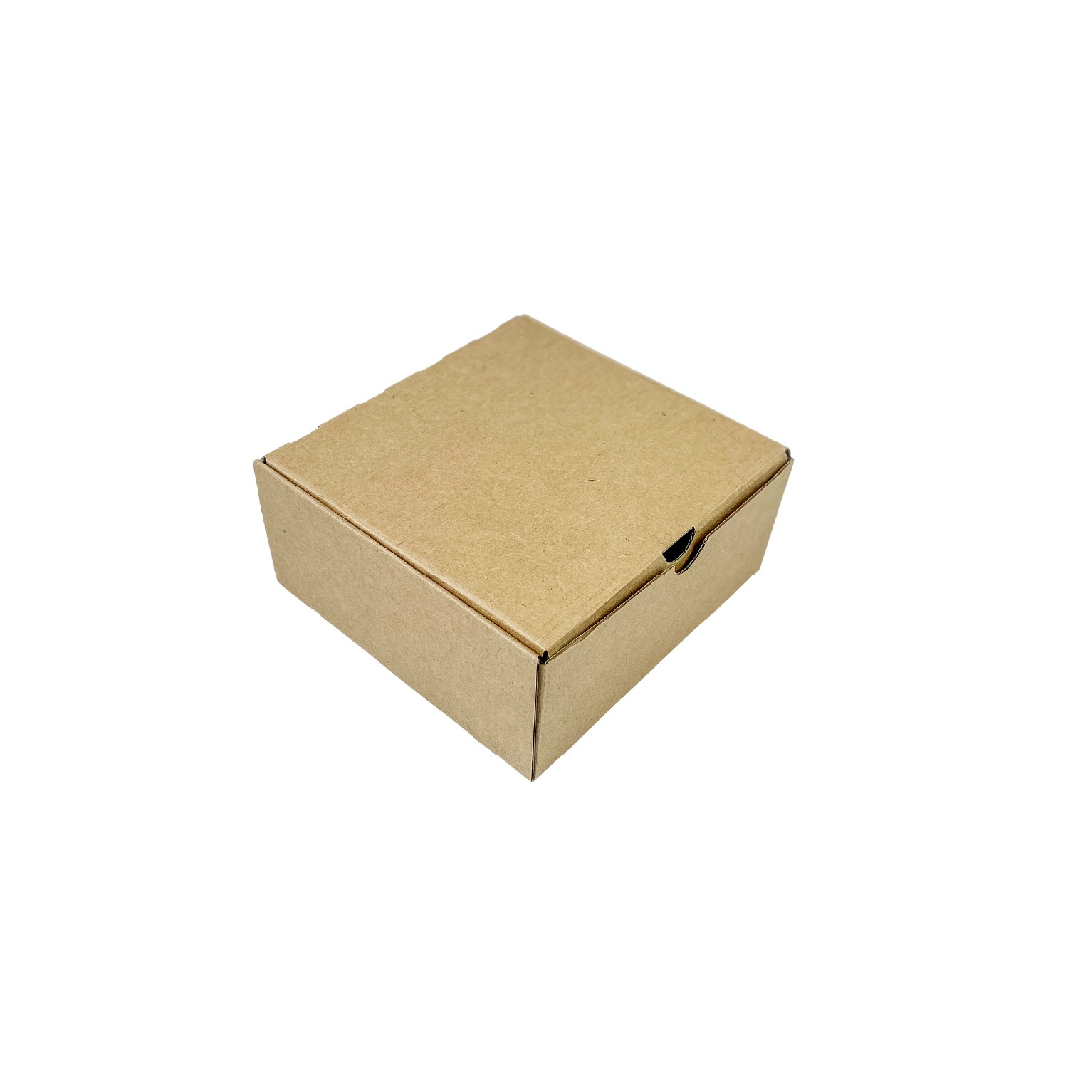16x16x7 cm Kilitli E-Ticaret Kutusu Kraft