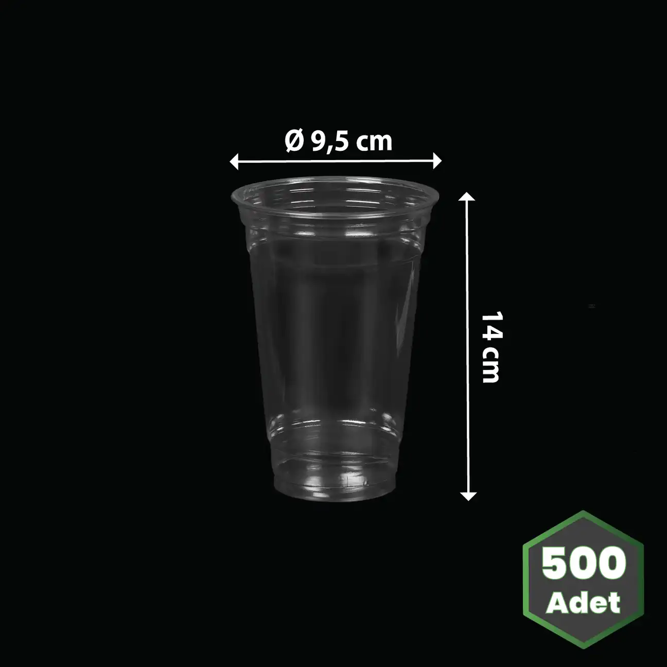 Pet Bardak 95 Çap 16 oz