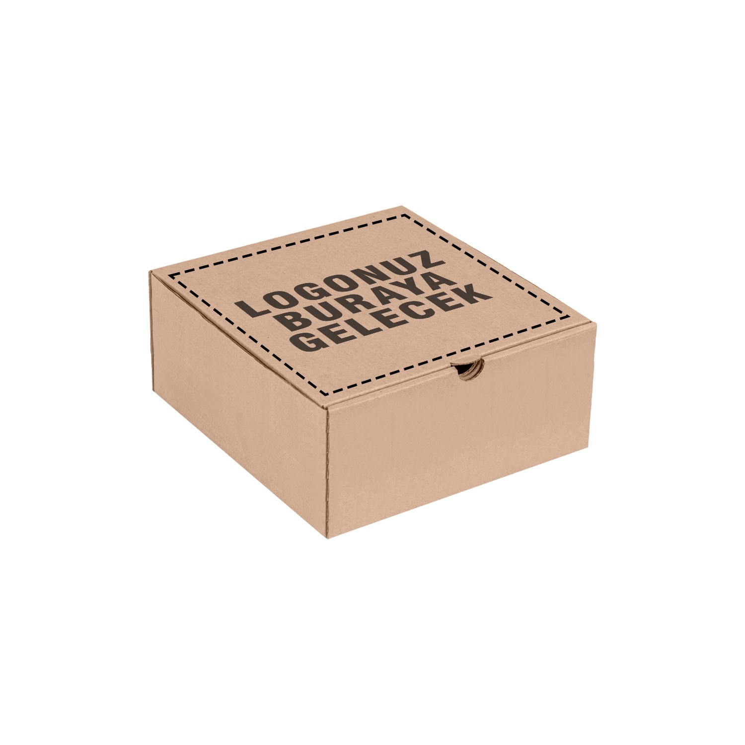 20x20x8 cm Kraft E-ticaret Kutusu
