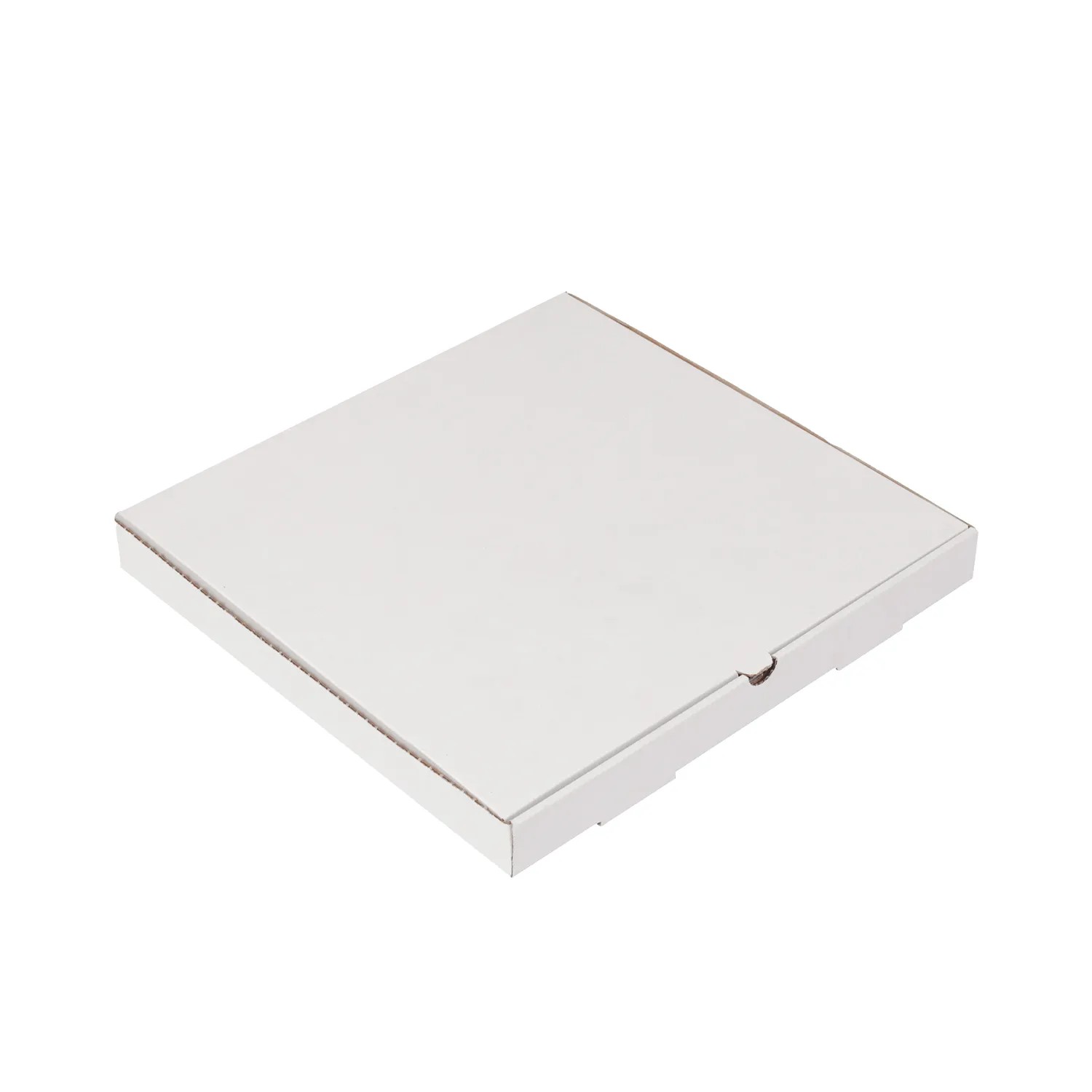 28x28x3,5 cm Beyaz Pizza Kutusu