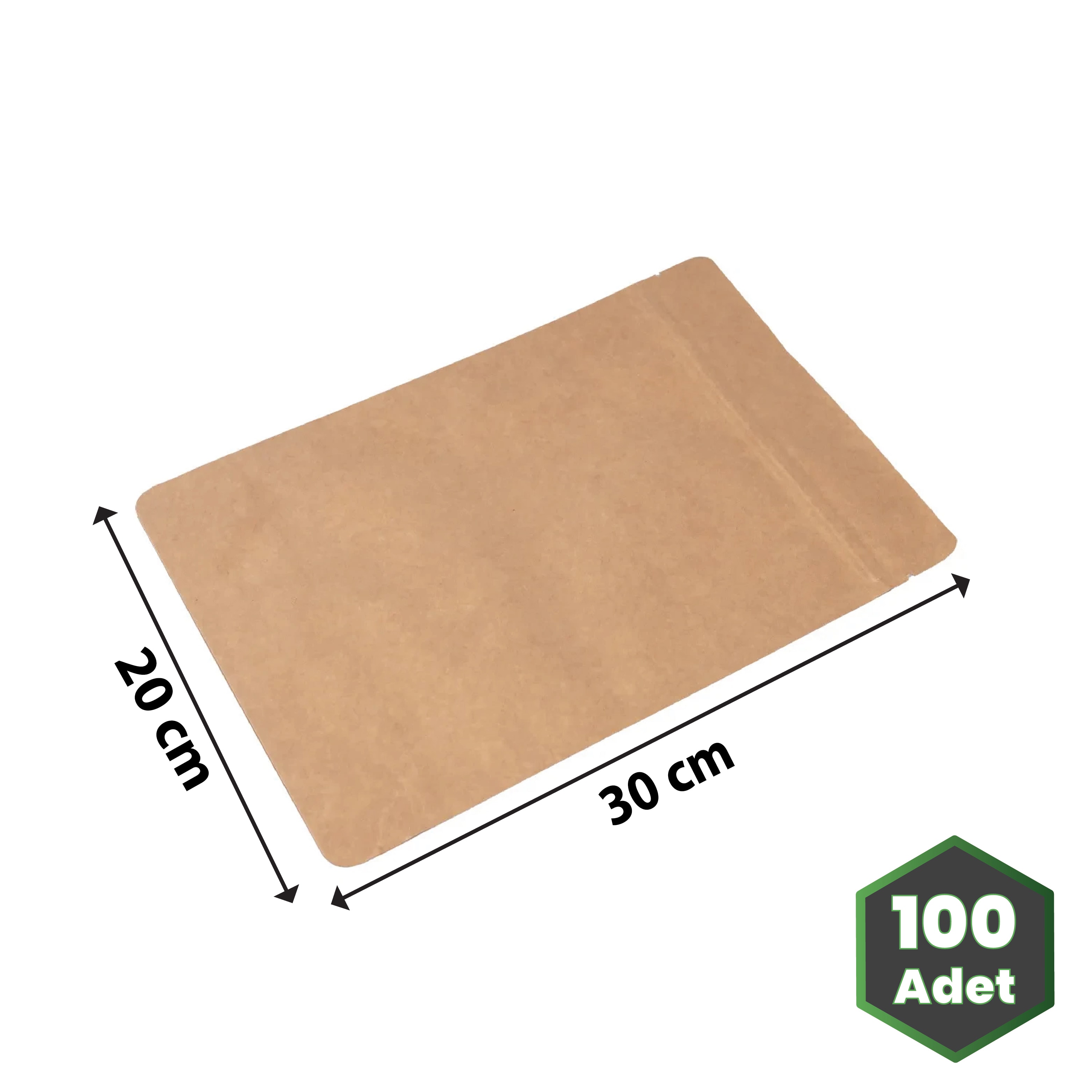 20x30 cm Kraft Alüminyum Doypack