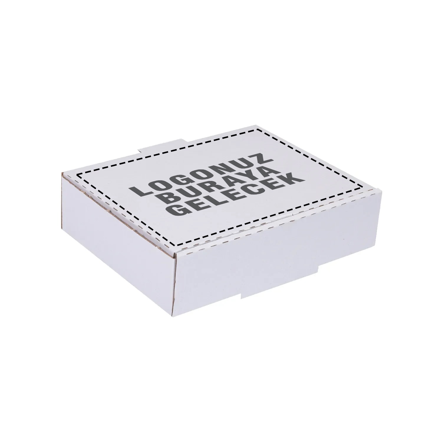 19x14x4 cm Beyaz E-ticaret Kutusu