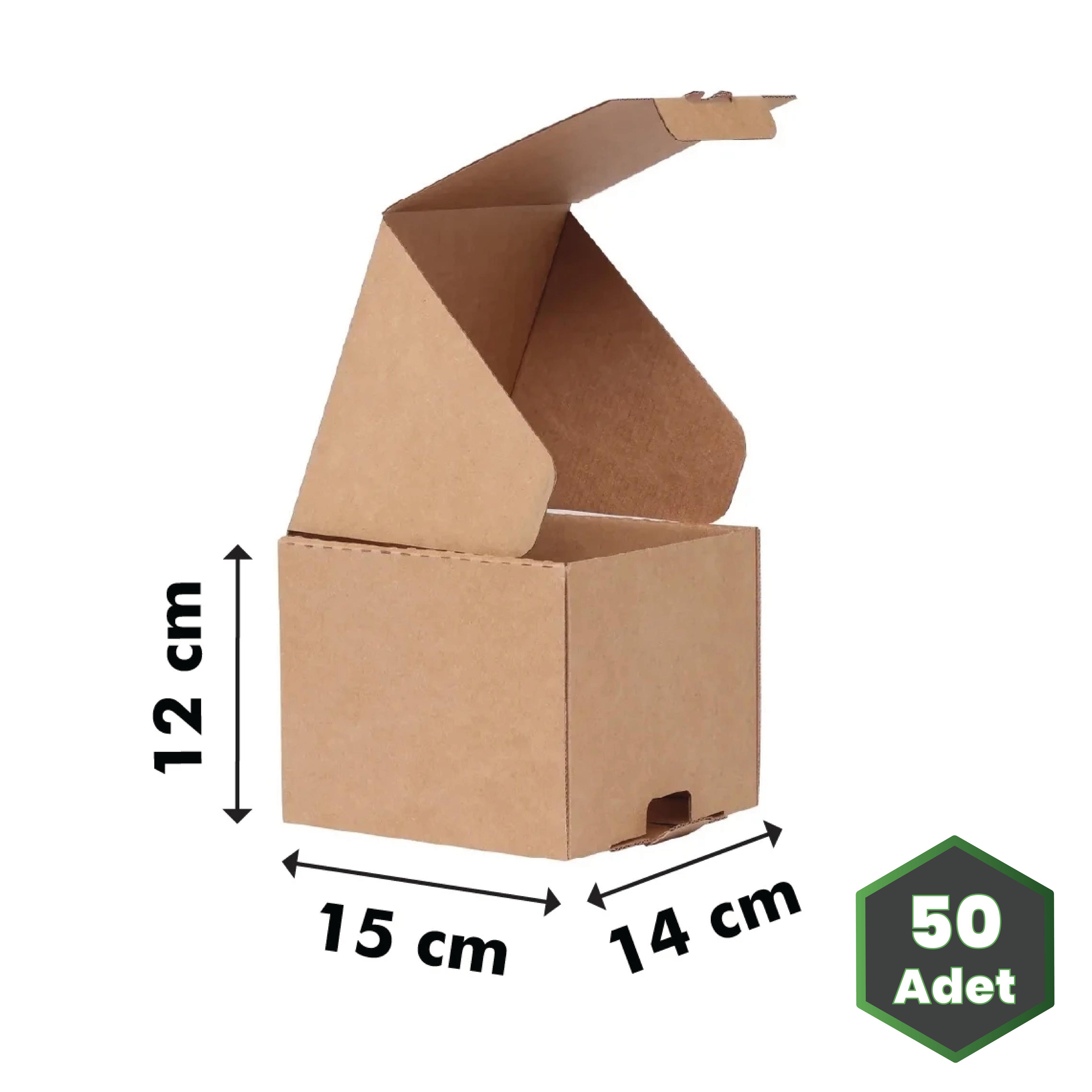 14x15x12 cm Kraft E-ticaret Kutusu