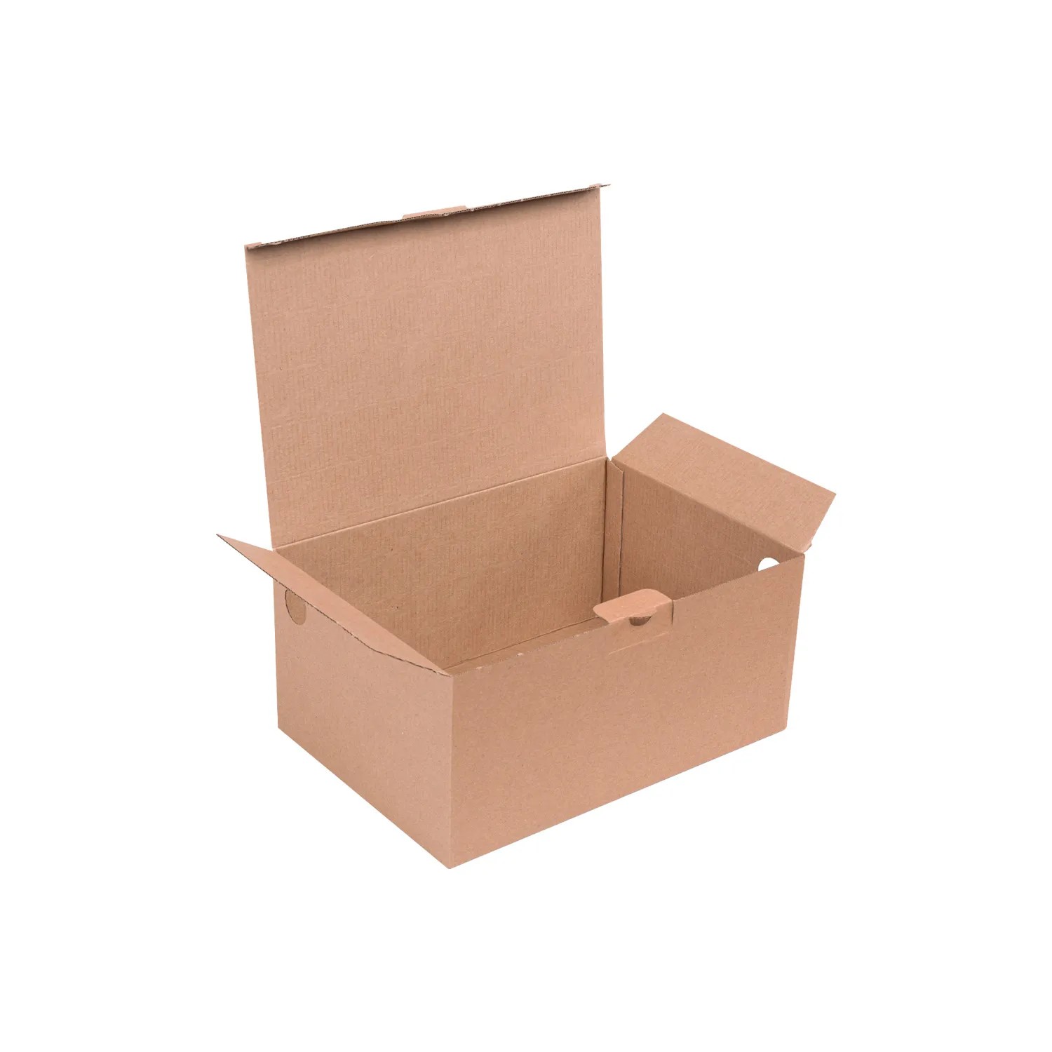 27x19x13 cm Kraft E-ticaret Kutusu Delikli