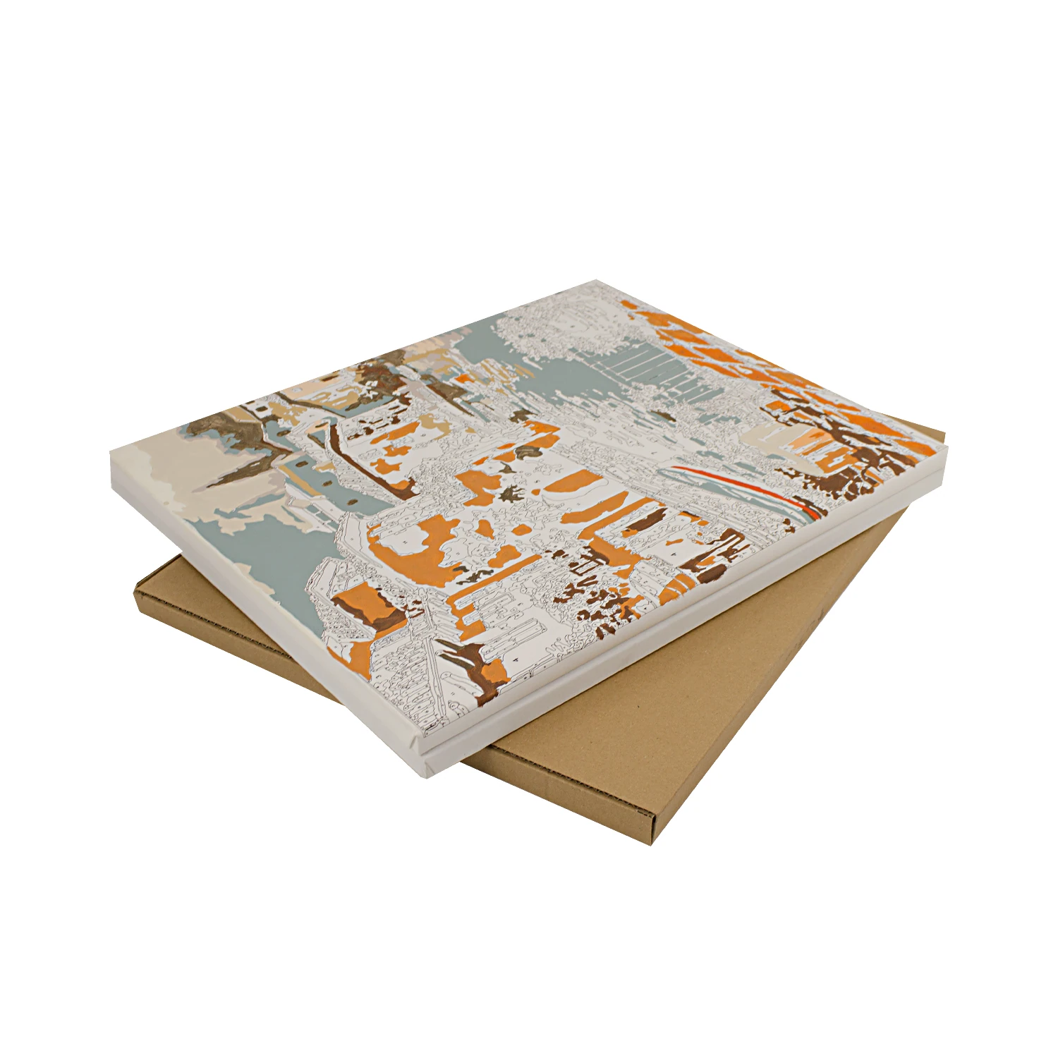 35x50x3 cm Kraft Tablo ve Çerçeve Kutusu