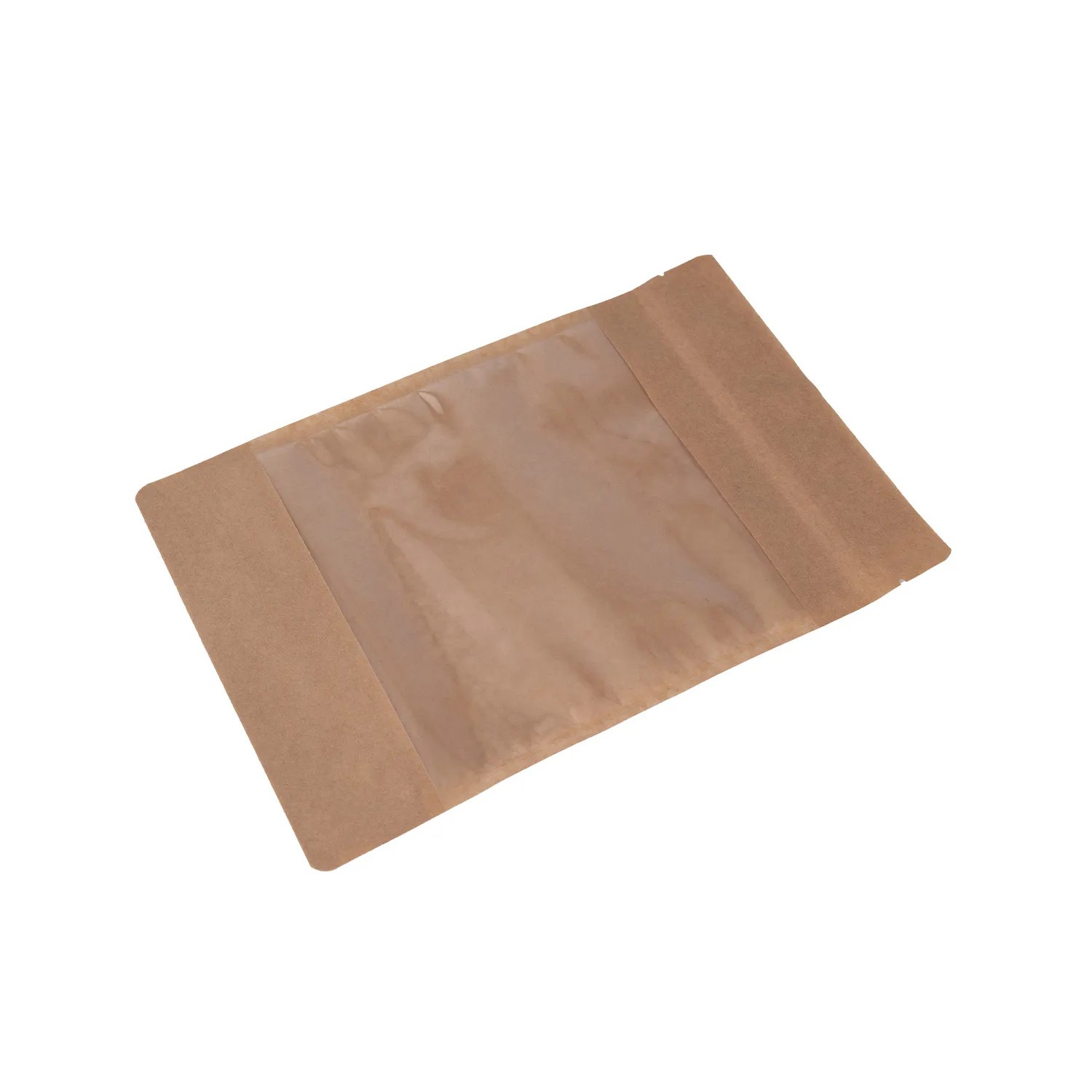 20x30 cm Kraft Geniş Pencereli Doypack
