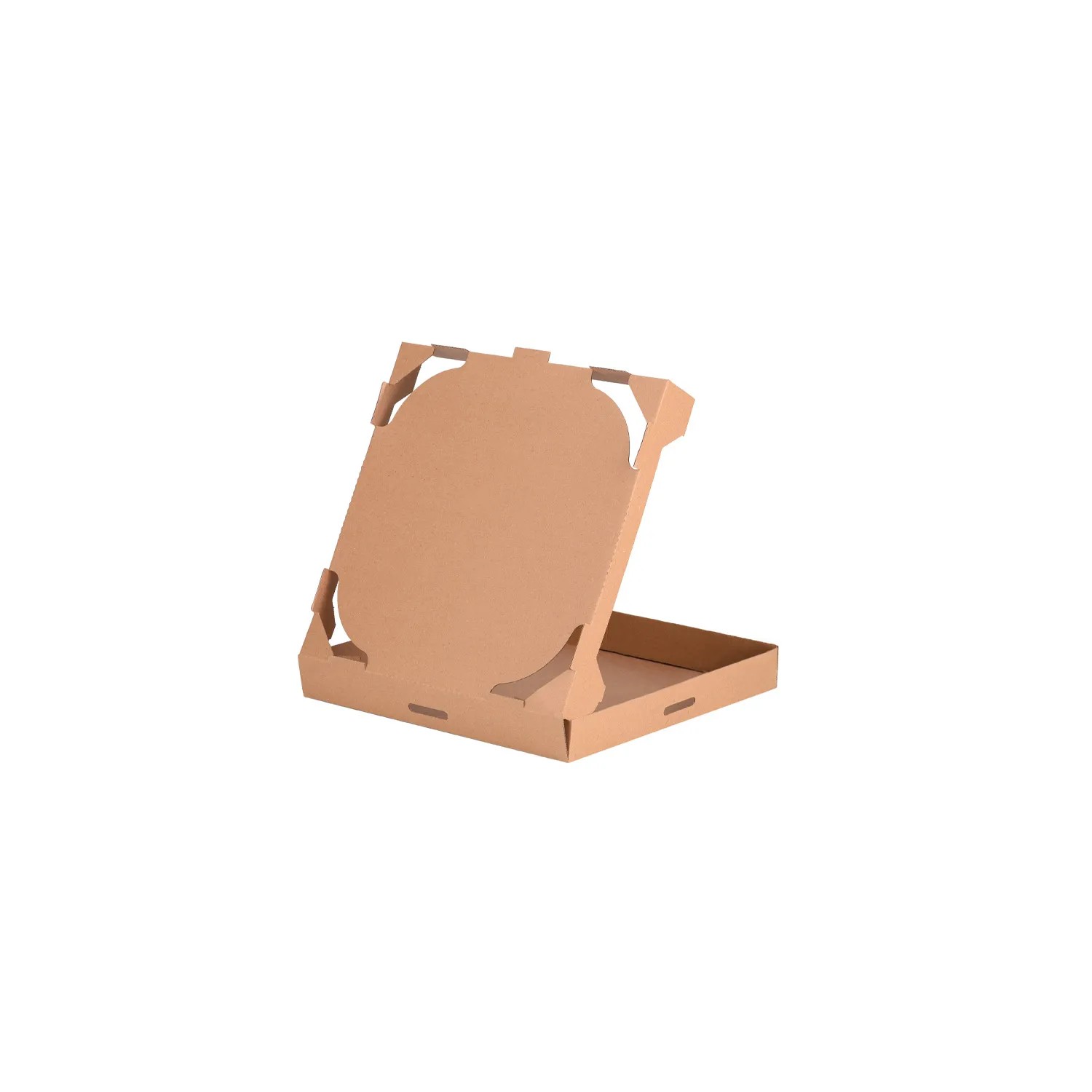 16x16x4 cm Kraft Dilim Pizza Kutusu